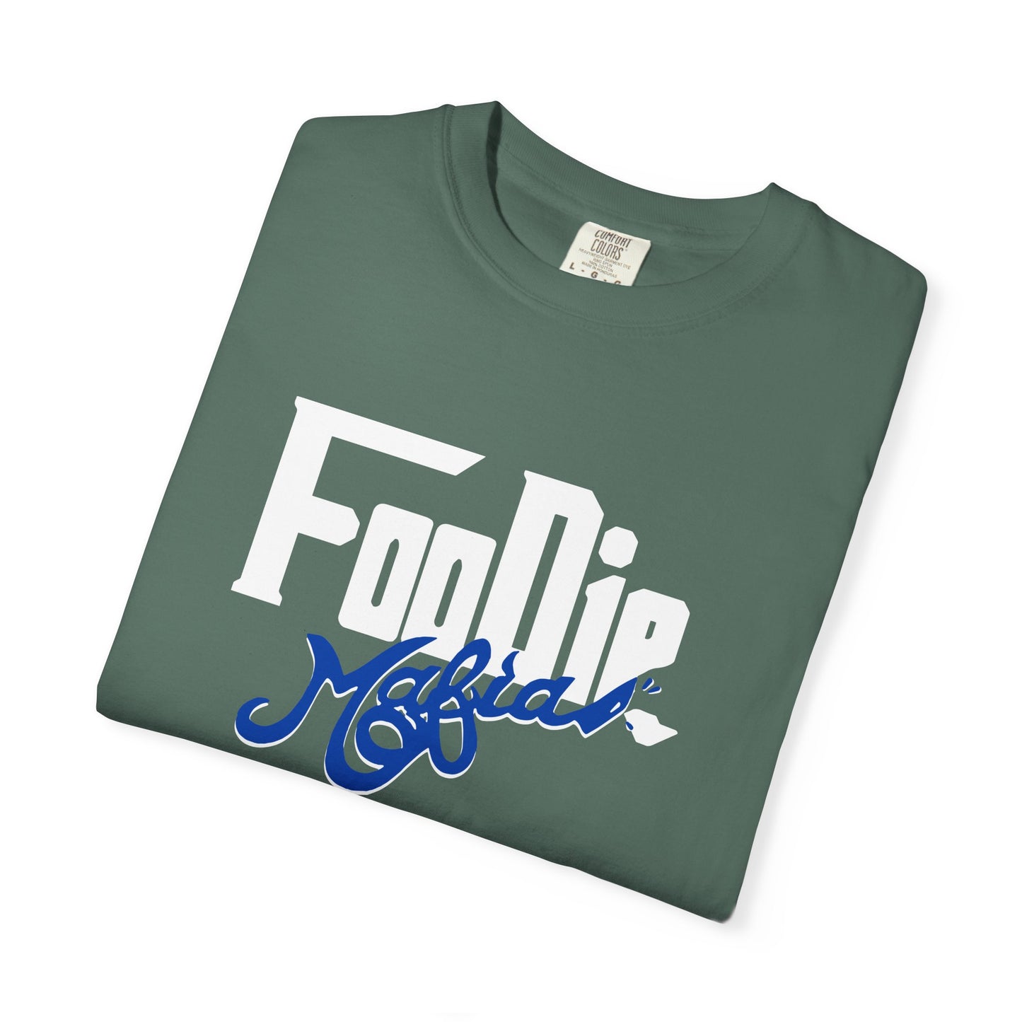 L.O.E.F Foodie Mafia Unisex Tee Shirt  (Dark Blue)