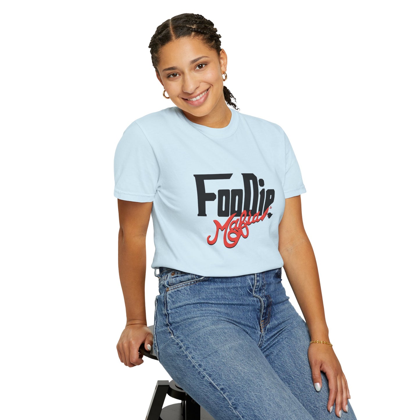 L.O.E.F Foodie Mafia Unisex Tee shirt (Flat Red)