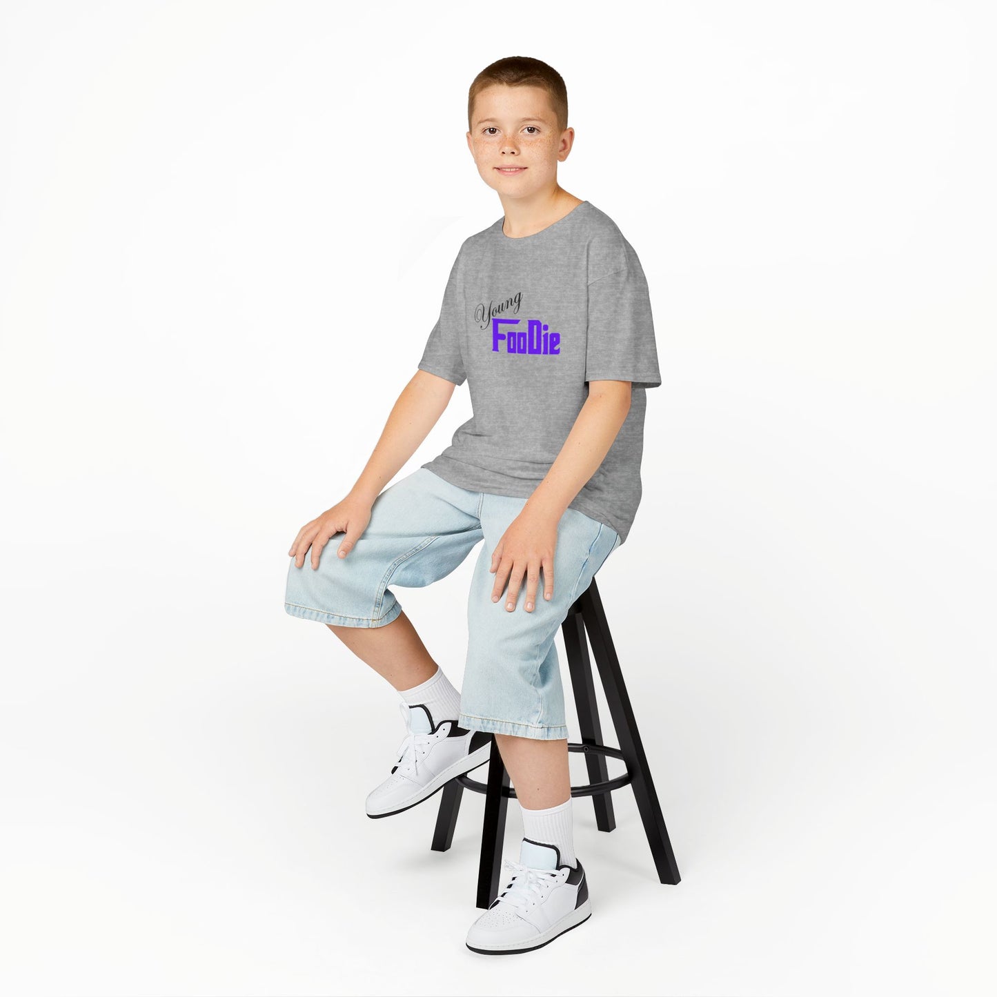 L.O.E.F Young Foodie Kids Tee Shirt (Violet)