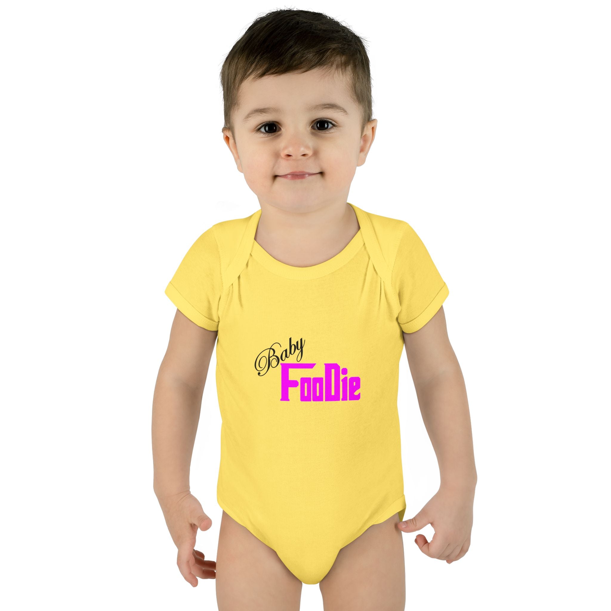 L.O.E.F Baby Foodie Toddler Bodysuit (Fuchsia)