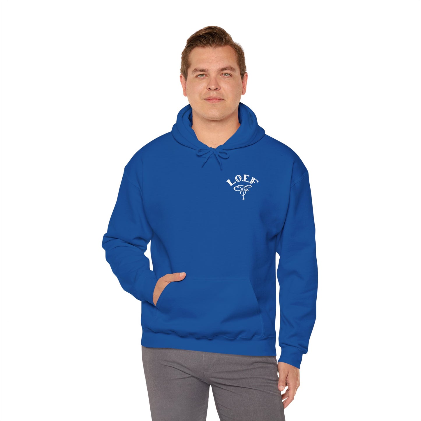 L.O.E.F Foodie 4Life Certified Hoodie (Sky Blue)