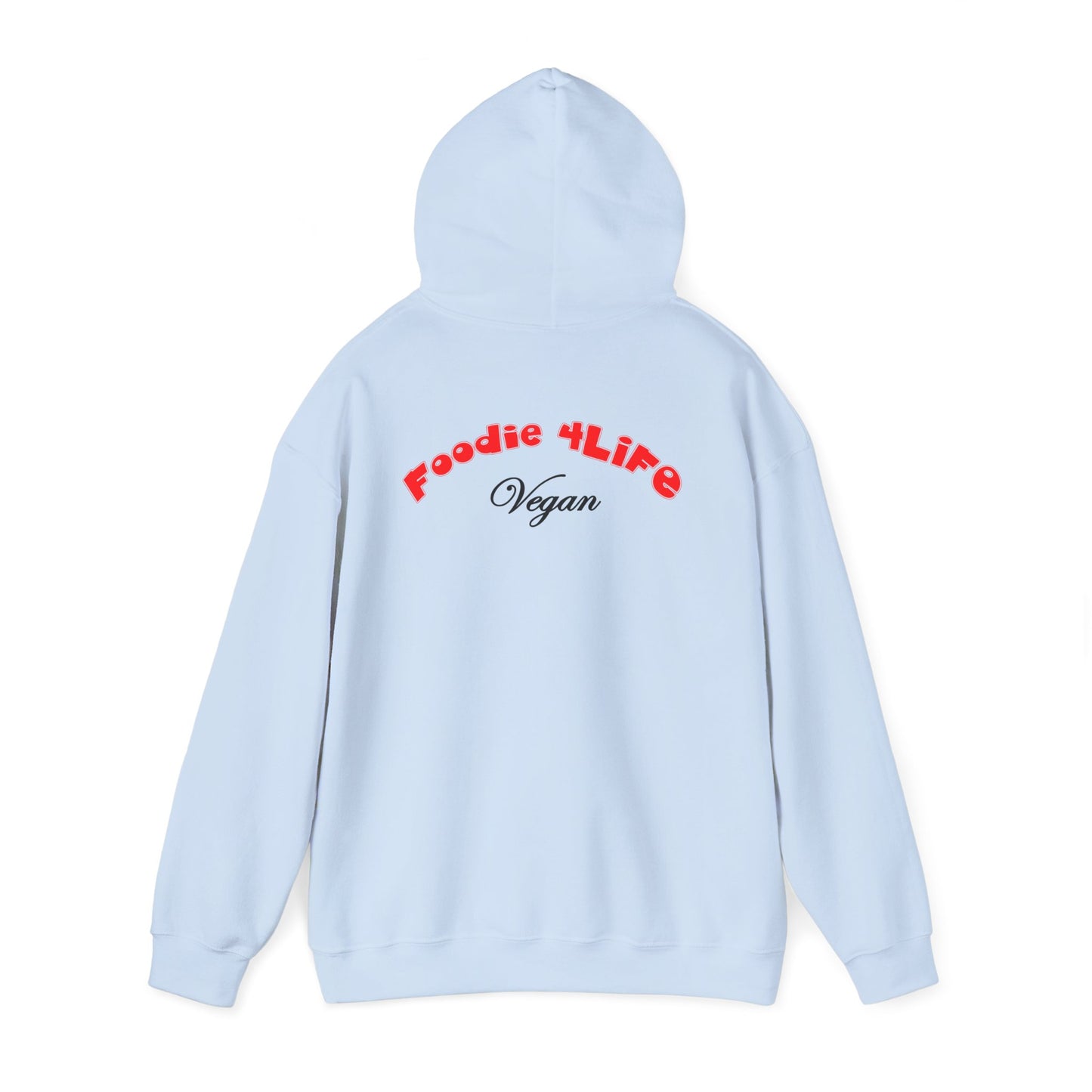 L.O.E.F Foodie 4Life Vegan Hoodie (Fiery Red)
