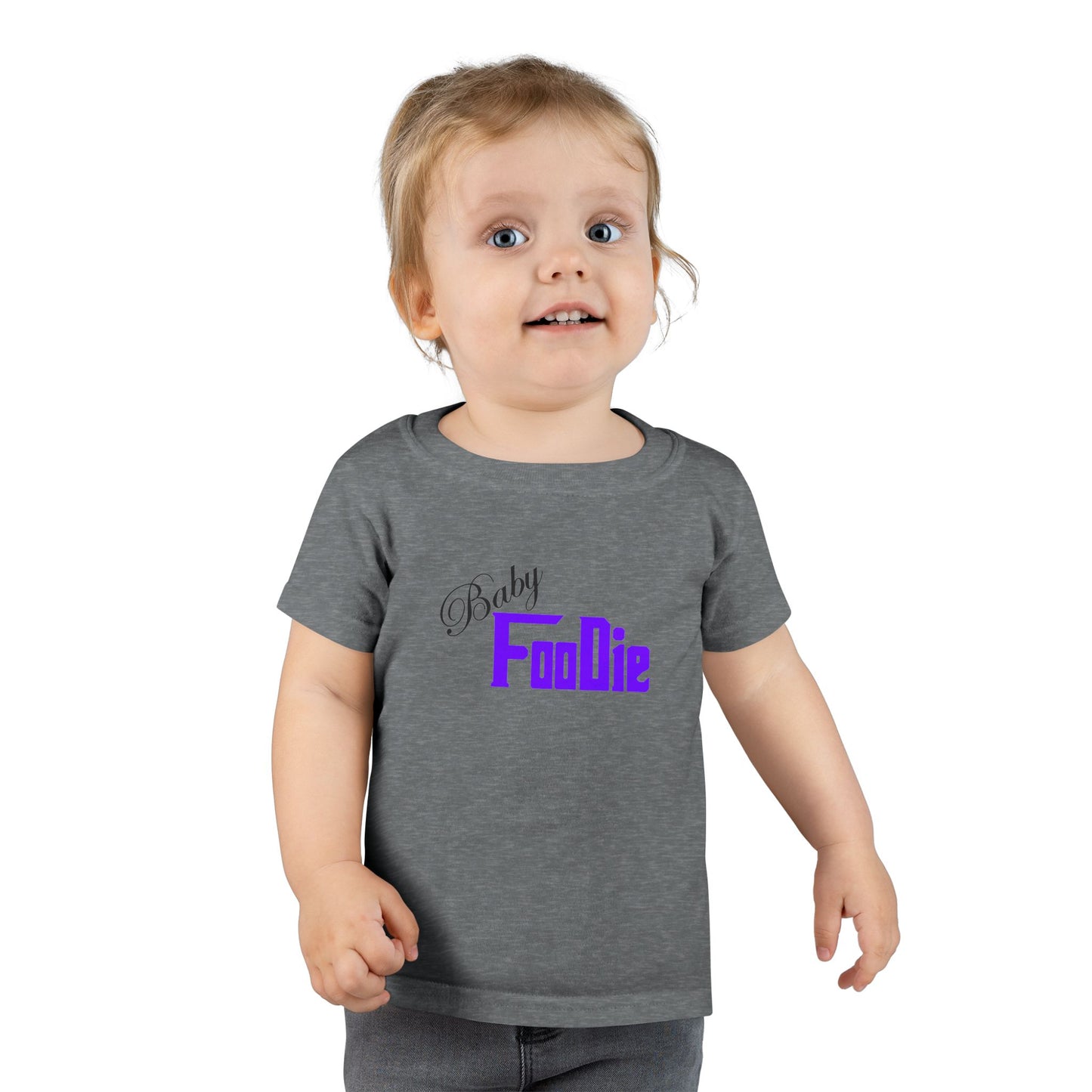 L.O.E.F Baby Foodie Toddler Tee Shirt (Violet)
