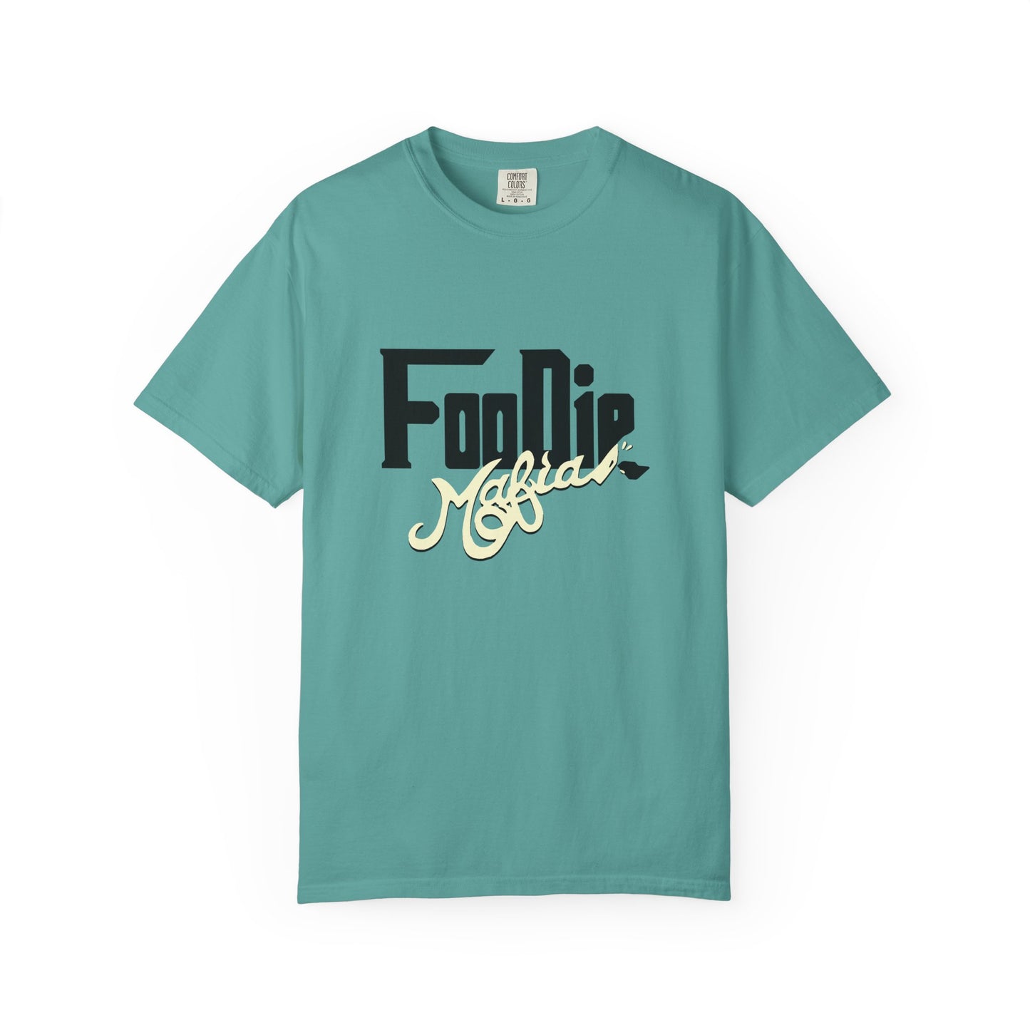 L.O.E.F Foodie Mafia Unisex Tee shirt (Cream)