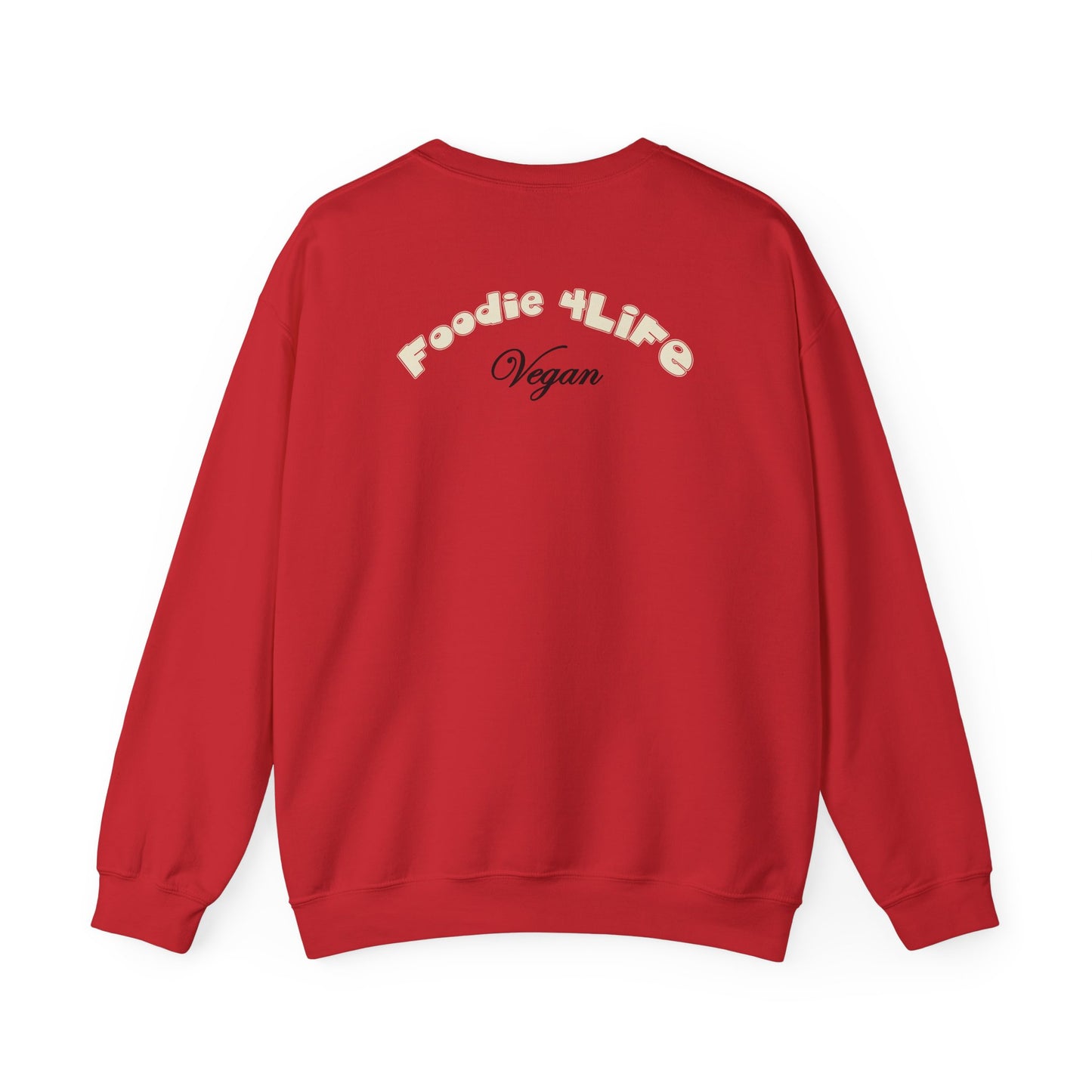 L.O.E.F Foodie 4Life Vegan Sweatshirt (White)