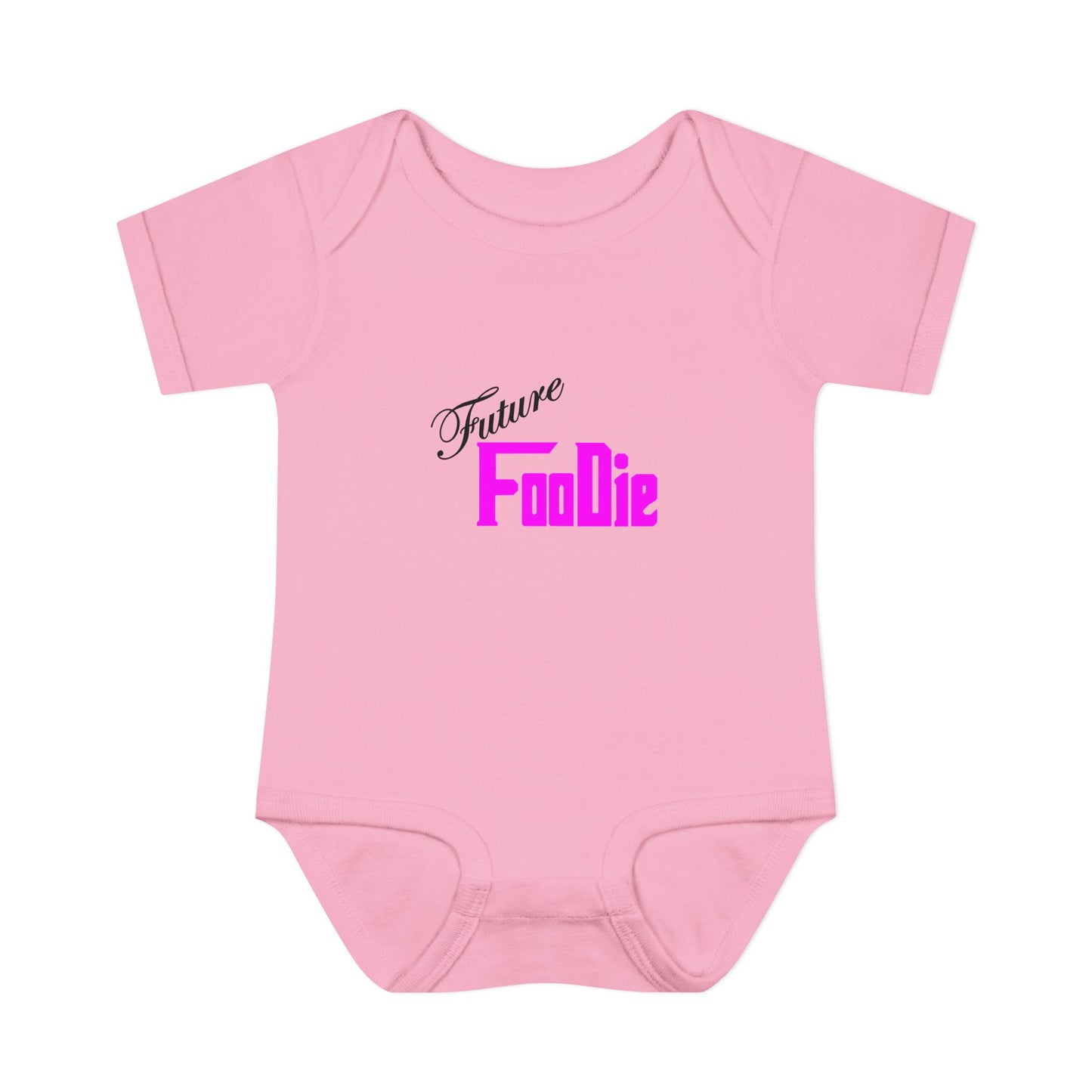 L.O.E.F Future Foodie Toddler Bodysuit (Fuchsia)
