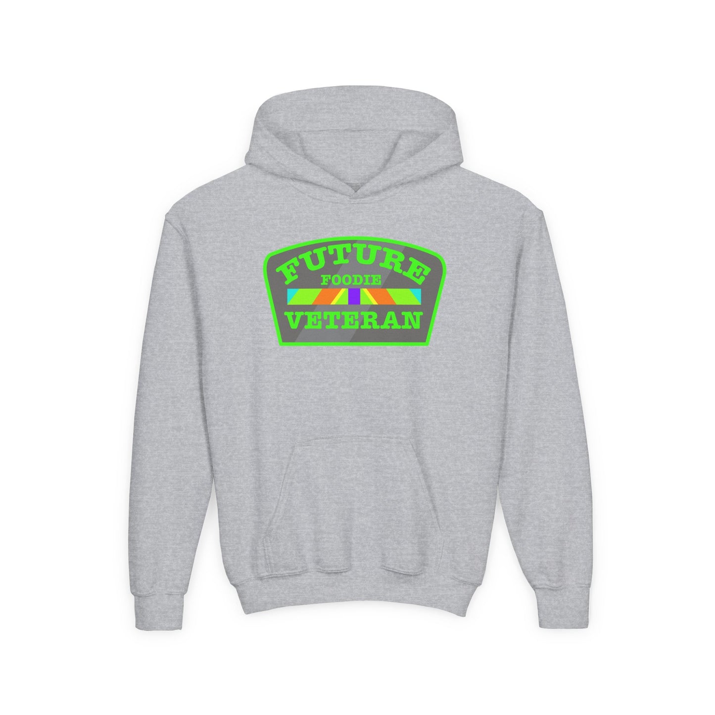 L.O.E.F Future Foodie Veteran Kids Hoodie (Neon Green)