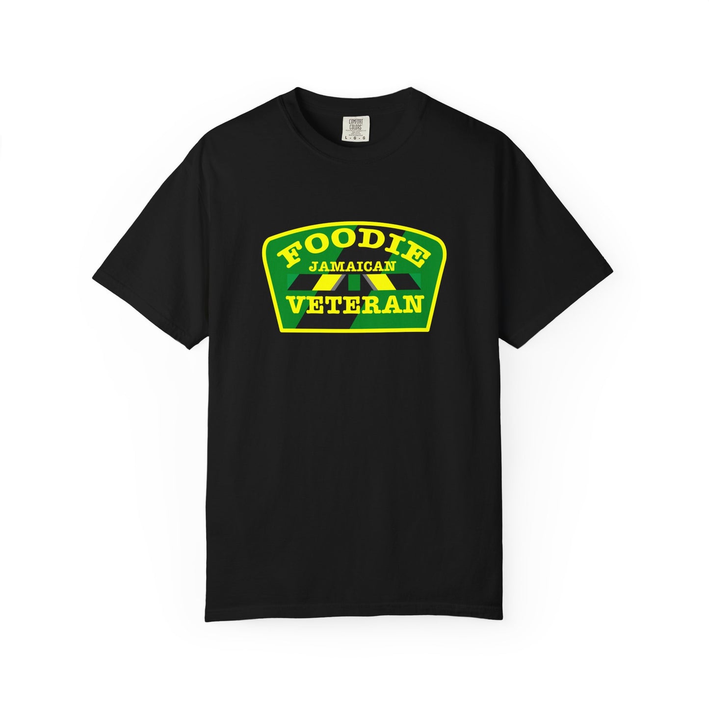 L.O.E.F Foodie Veteran Jamaican Unisex Tee Shirt