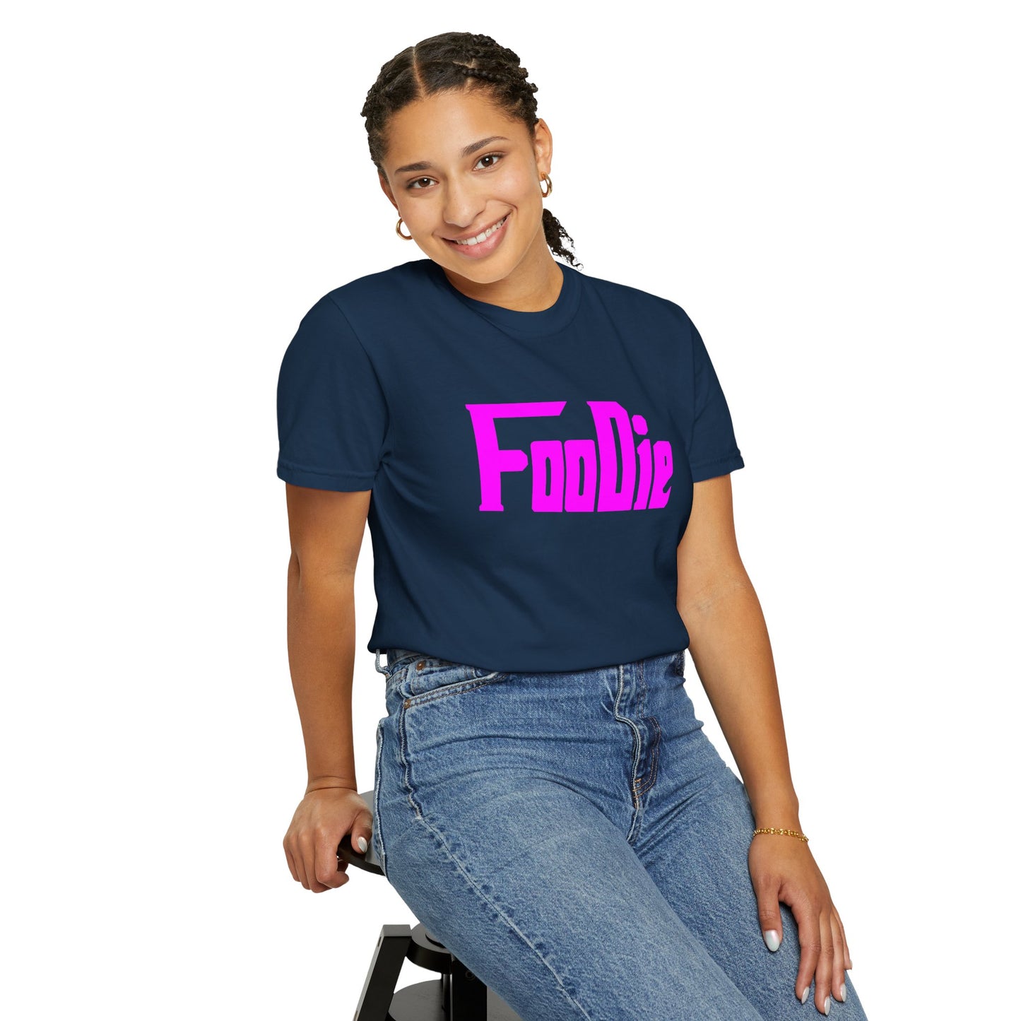 L.O.E.F Foodie Unisex Tee Shirt (Fuchsia)