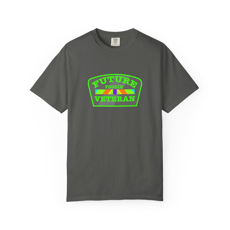 L.O.E.F Future Foodie Veteran Tee Shirt  (Neon Green)