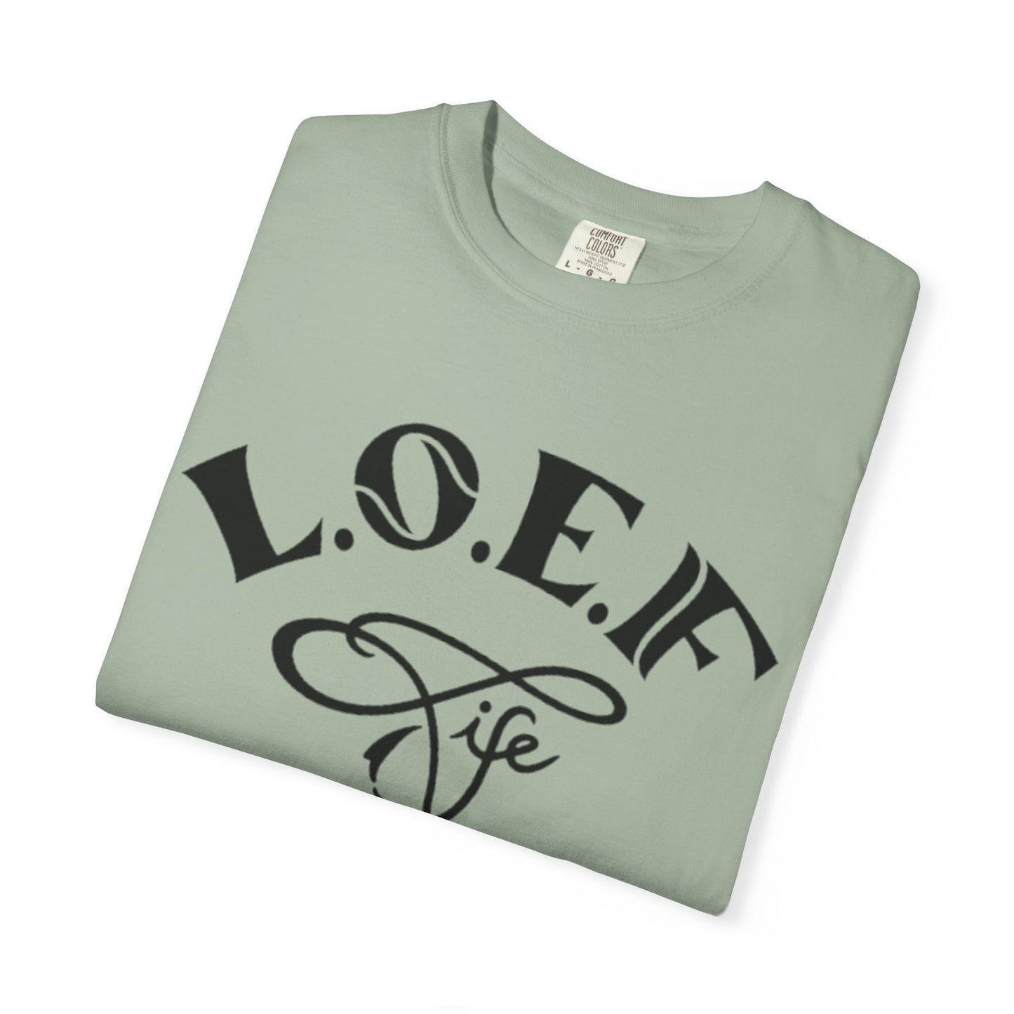 L.O.E.F Life Unisex Tee Shirt (Black)