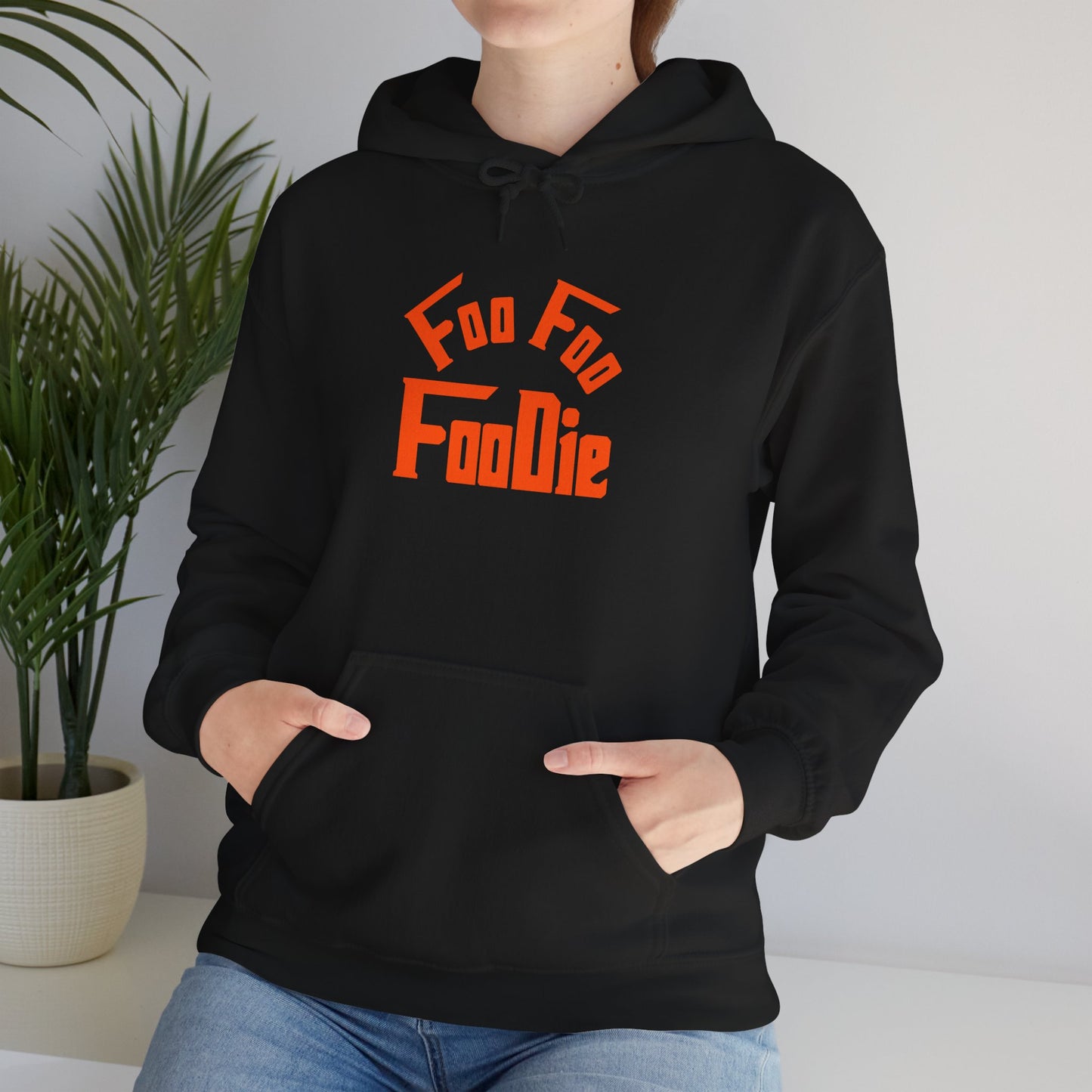 L.O.E.F Unisex Hooded Sweatshirt (Neon Orange)