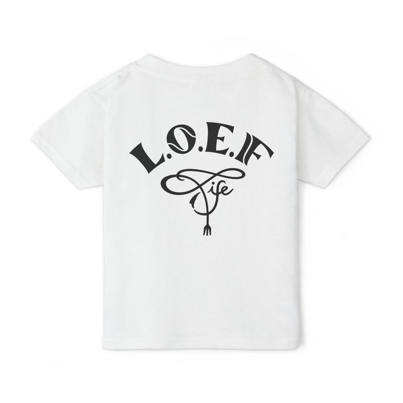 L.O.E.F Foodie 4Life Baby Tee Shirt  (Violet)