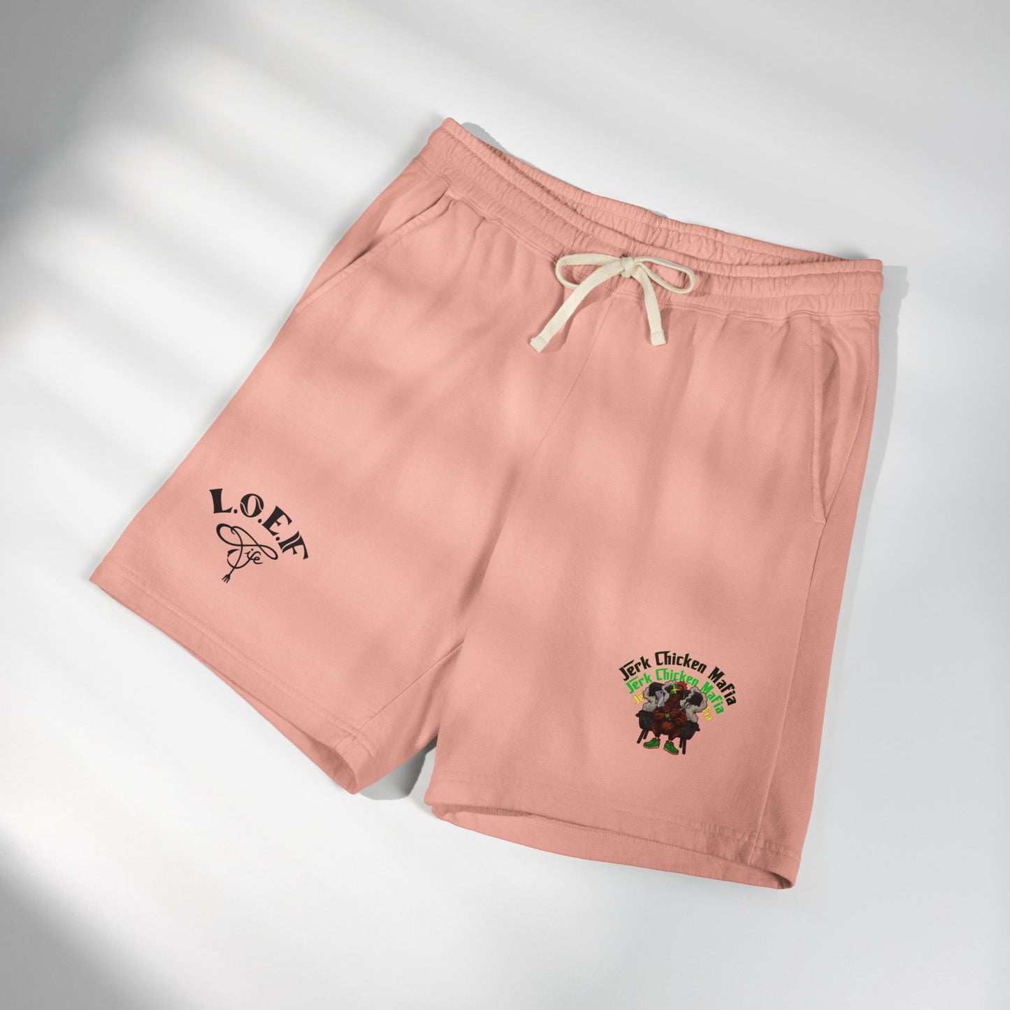 L.O.E.F Jerk Chicken Mafia Sweat Shorts