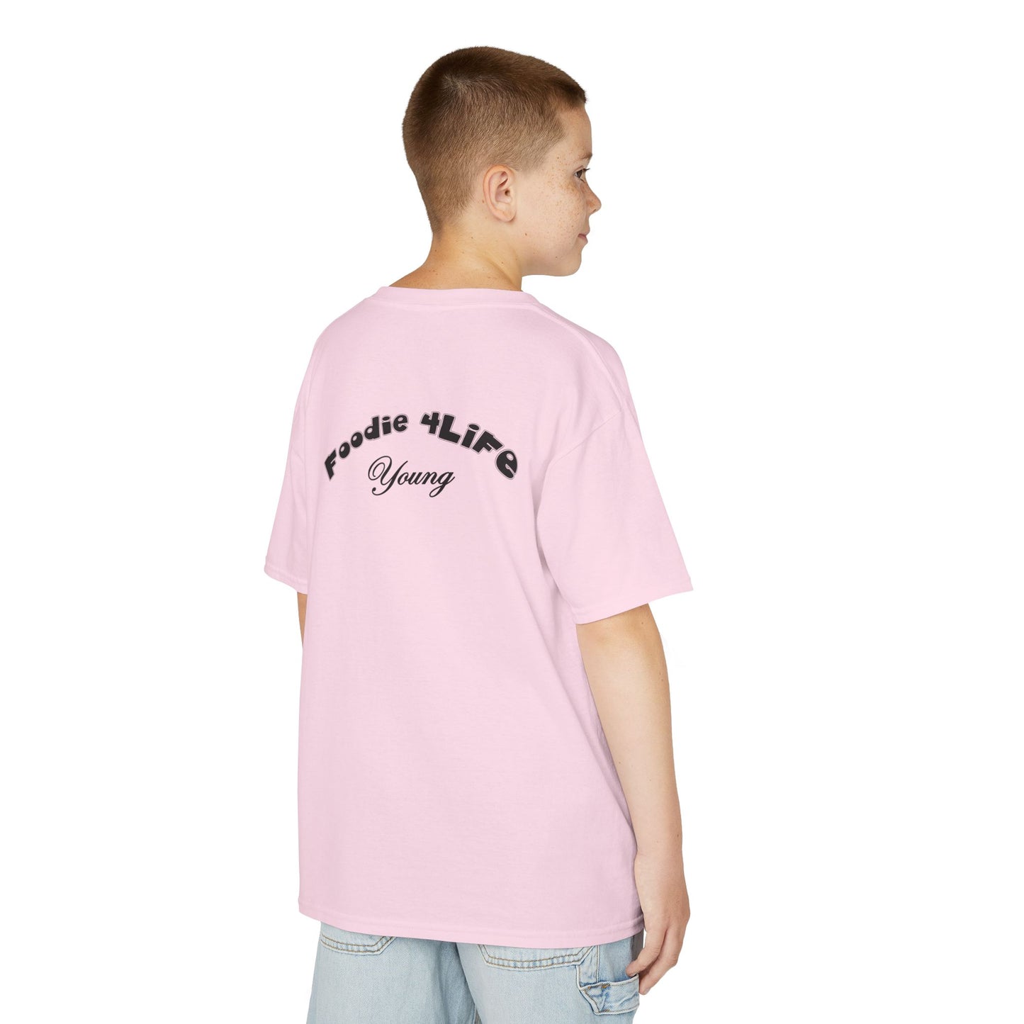 L.O.E.F Foodie 4Life Young Tee Shirt  (Black)
