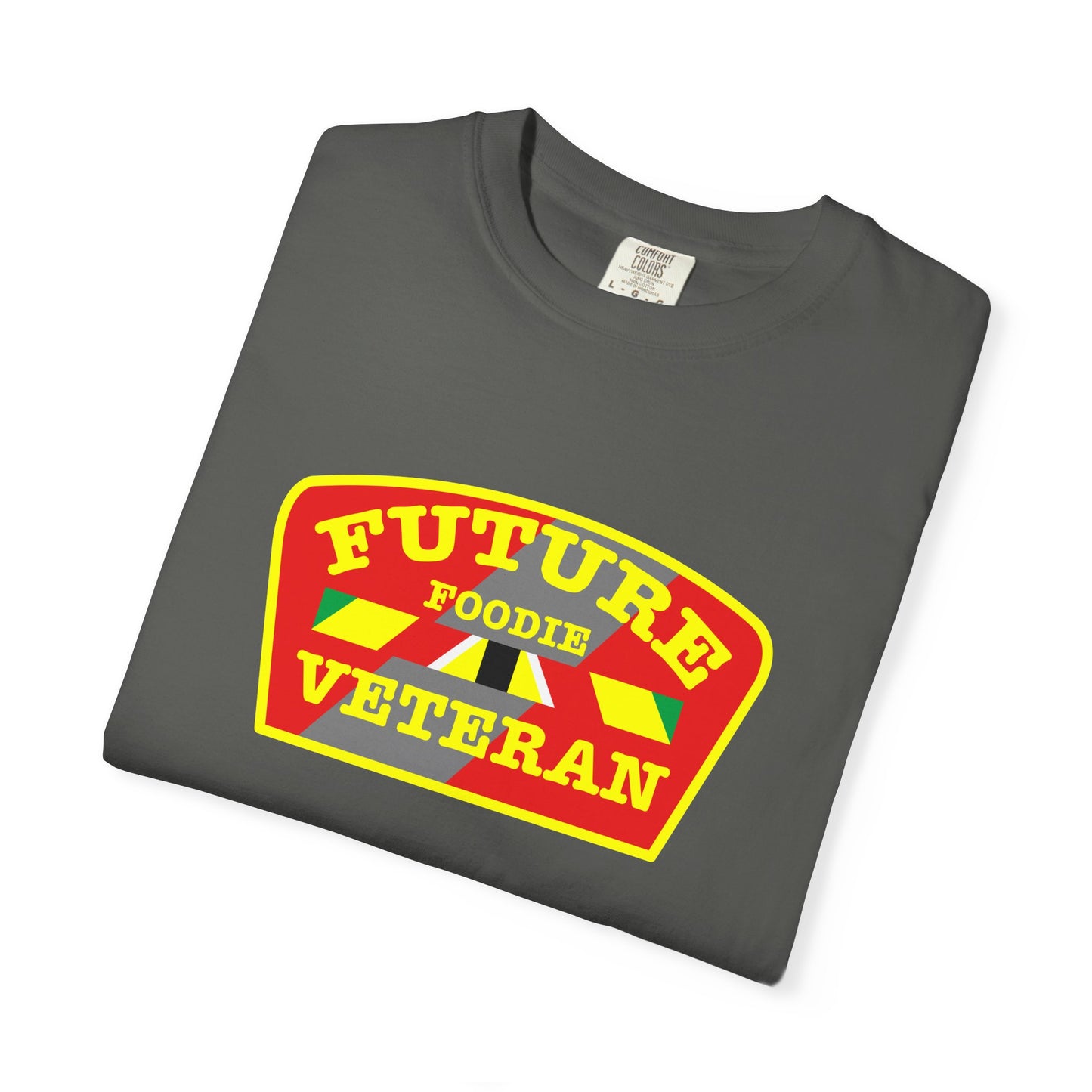 L.O.E.F Future Foodie Veteran Unisex Tee Shirt (Yellow)