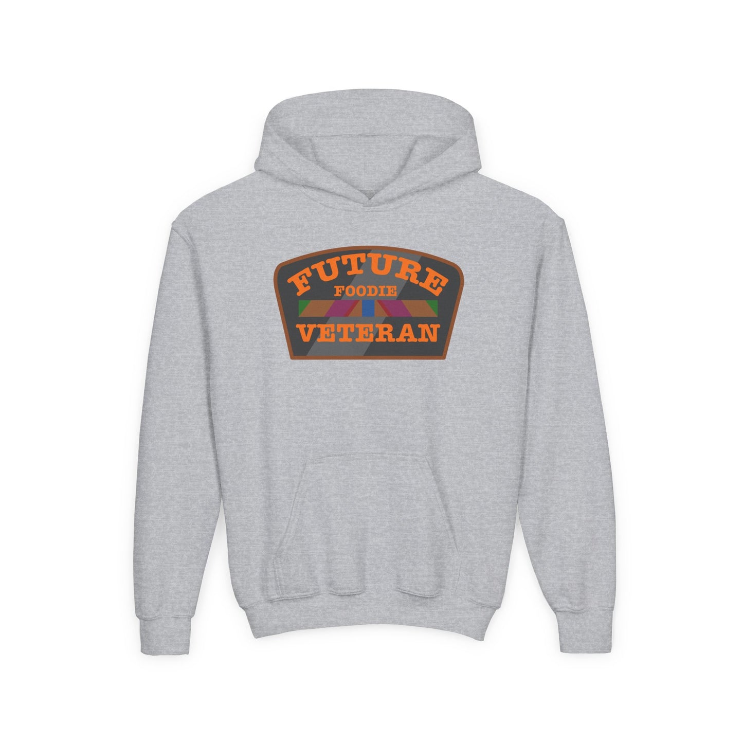 L.O.E.F Future Foodie Veteran Kids Hoodie (Orange)