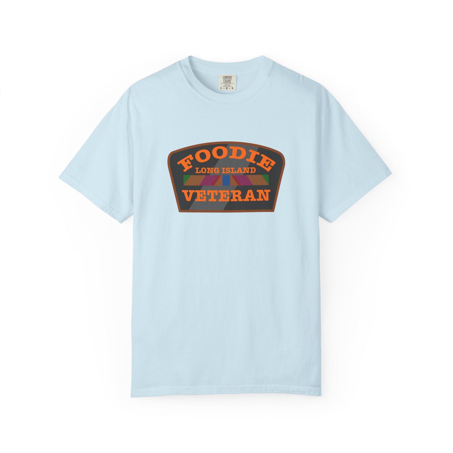 L.O.E.F Foodie Veteran Long Island Unisex Tee Shirt (Orange)