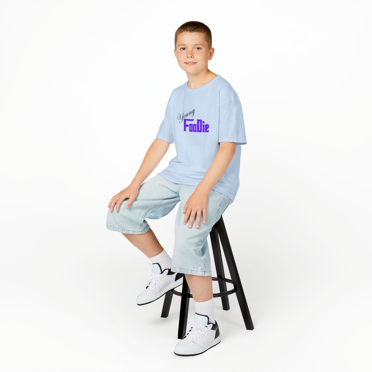 L.O.E.F Young Foodie Kids Tee Shirt (Violet)