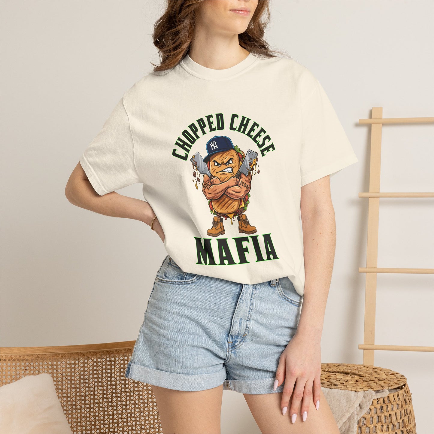 L.O.E.F Mafia Chopped Cheese Unisex Tee Shirt