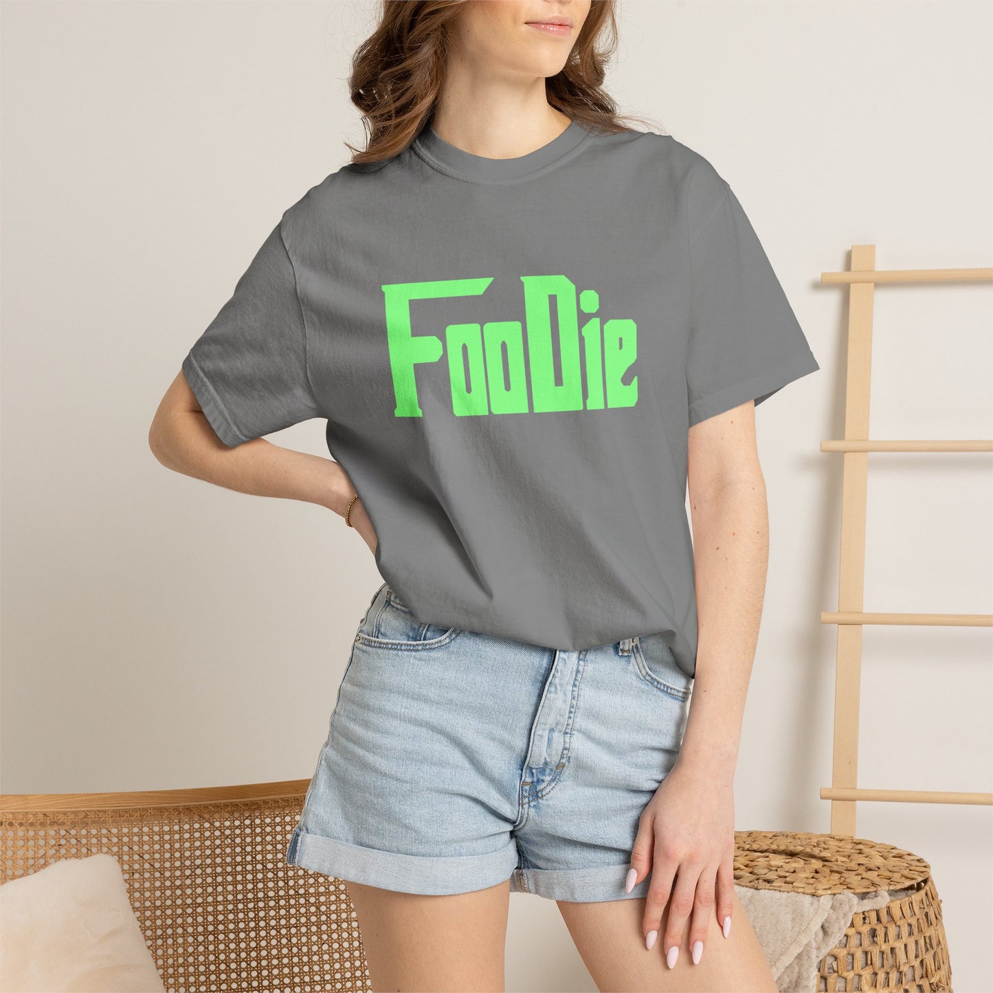 L.O.E.F Foodie Unisex Tee Shirt (Mint Green)