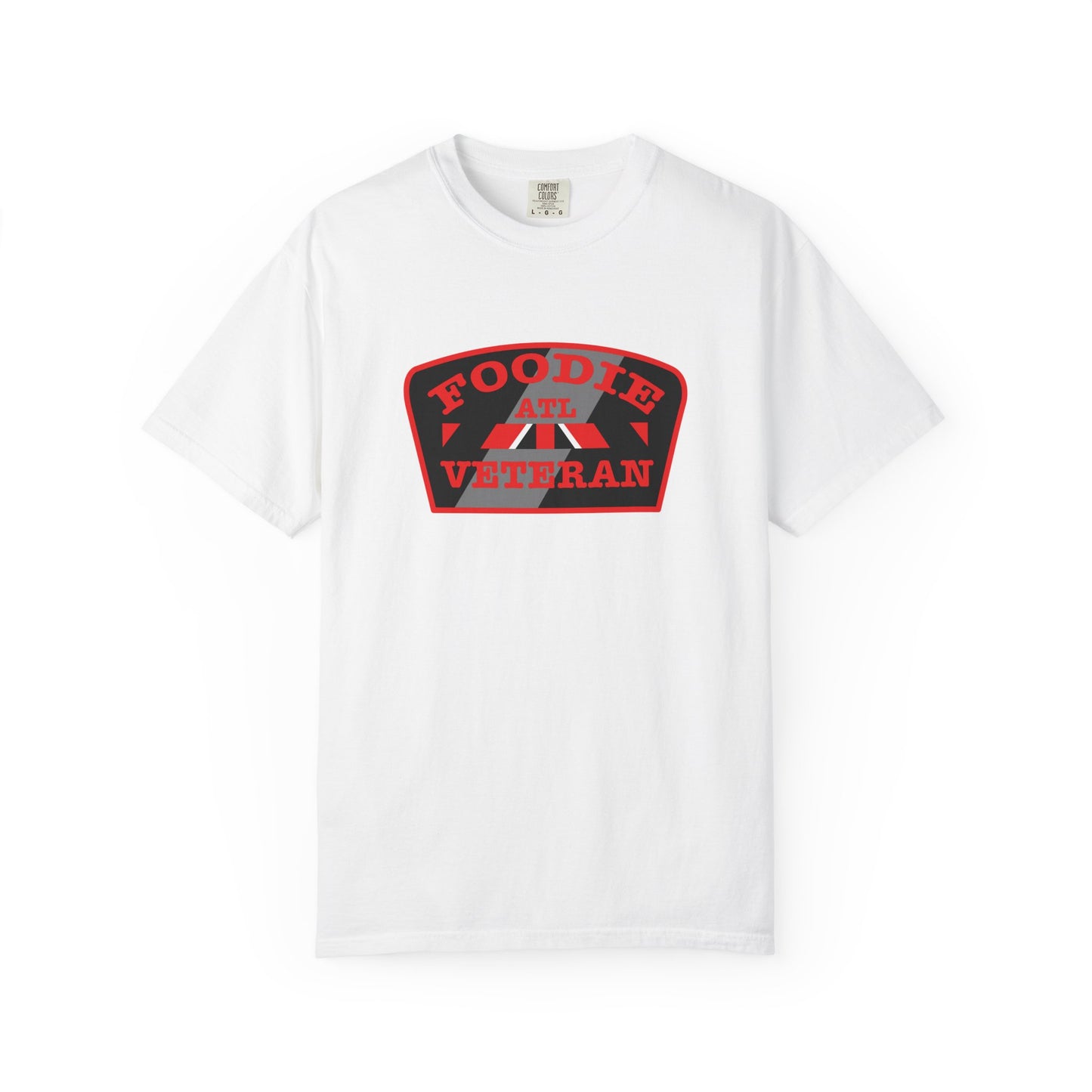 L.O.E.F Foodie Veteran ATL Unisex Tee Shirt (Red)