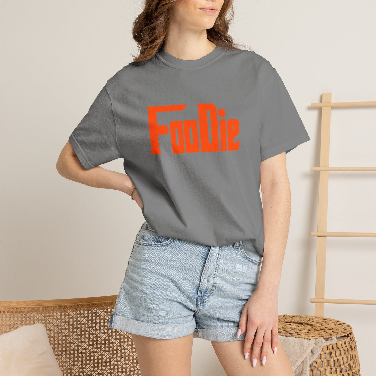 L.O.E.F Foodie Unisex Tee Shirt (Orange)