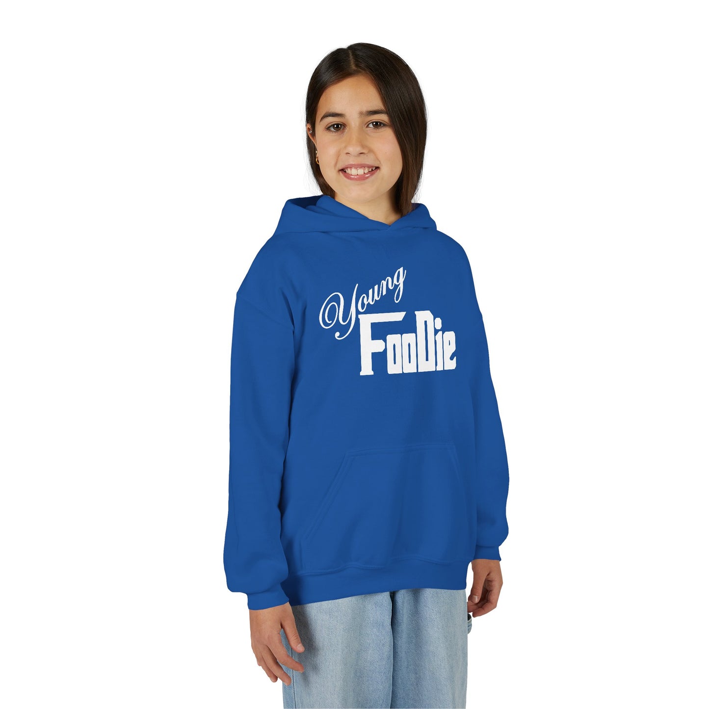 L.O.E.F Young Foodie Youth Hooded Sweatshirt (White)