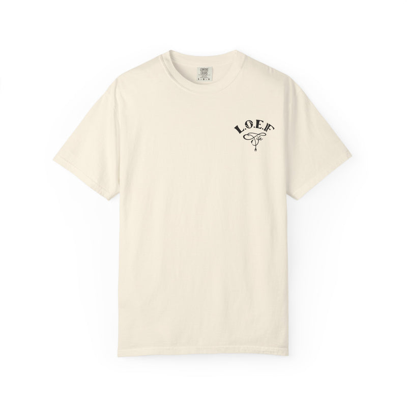 L.O.E.F Foodie 4Life Certified Unisex Tee Shirt (Black)