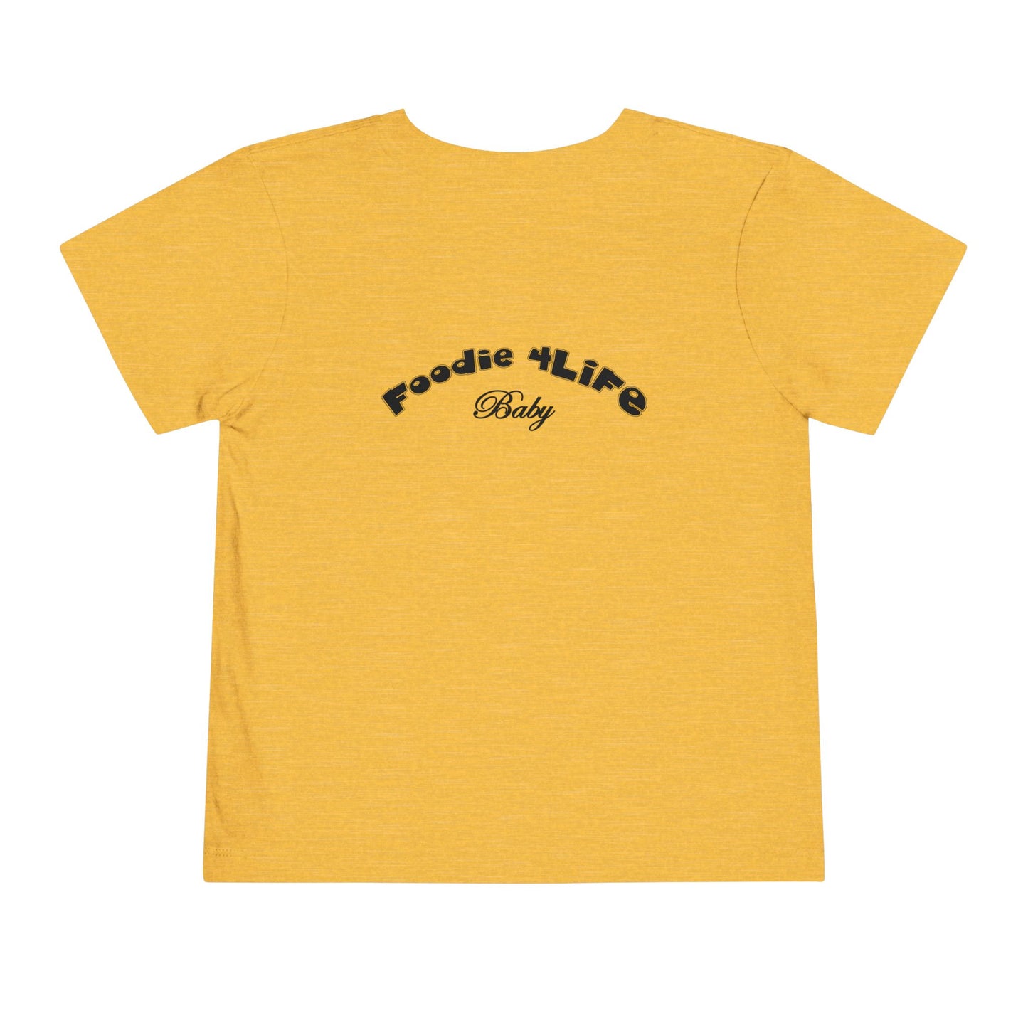 L.O.E.F Foodie 4Life Baby Short Sleeve Tee Shirt (Black)