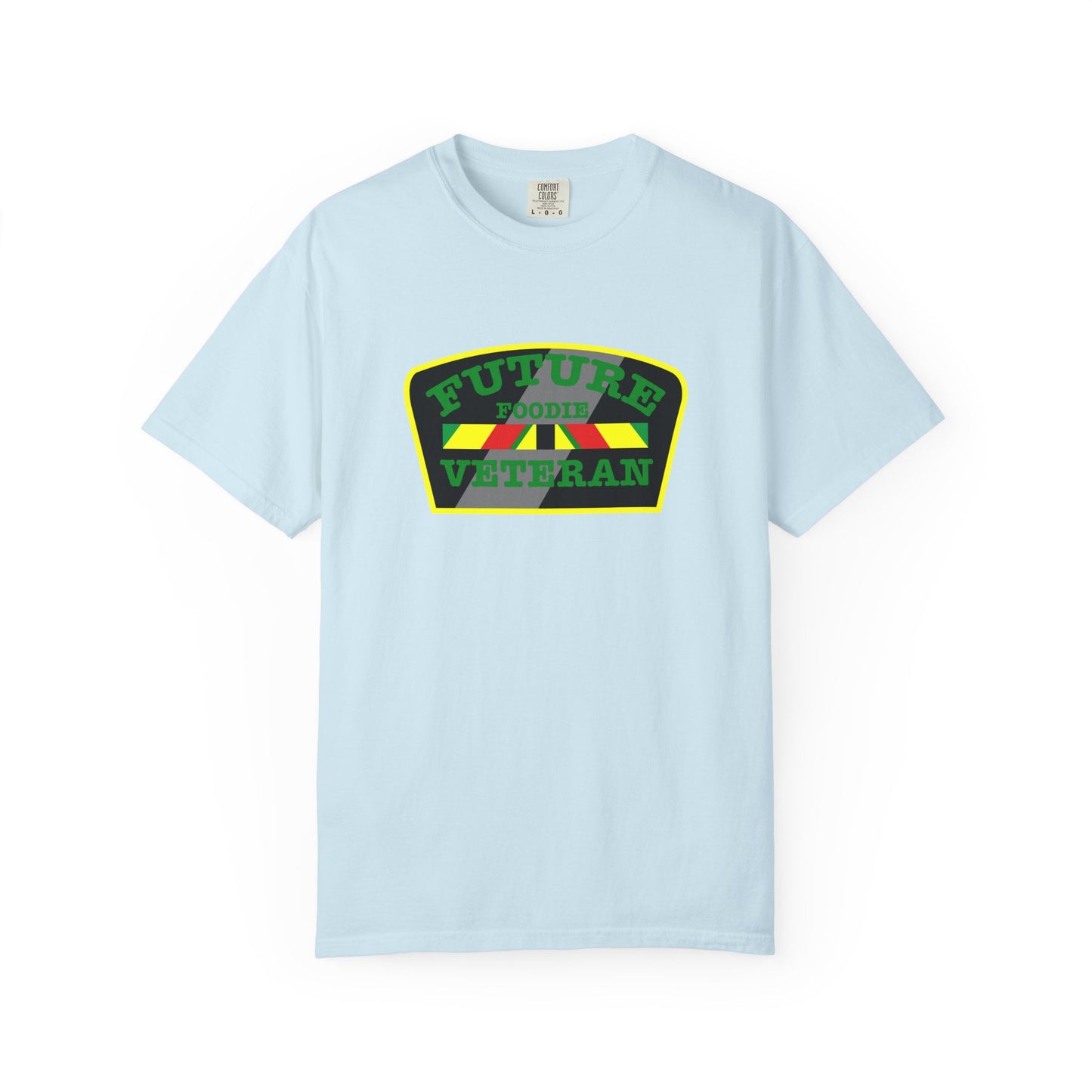 L.O.E.F Future Foodie Veteran Unisex Tee Shirt (Green)
