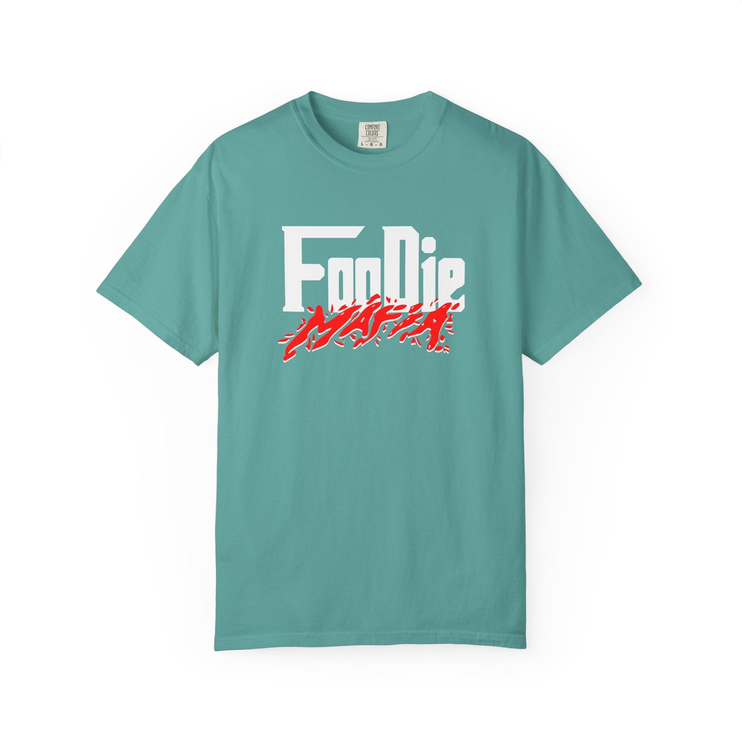 L.O.E.F Foodie Mafia Unisex Tee Shirt  (Red)
