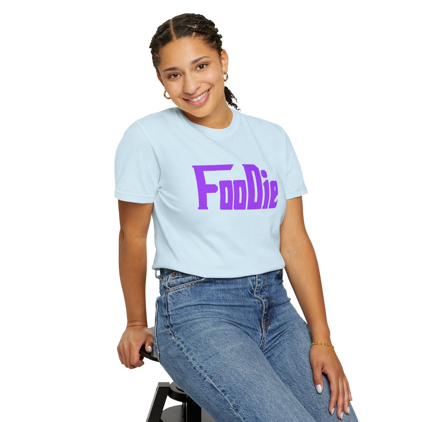 LO.E.F Foodie Unisex Tee Shirt (Bright Purple)