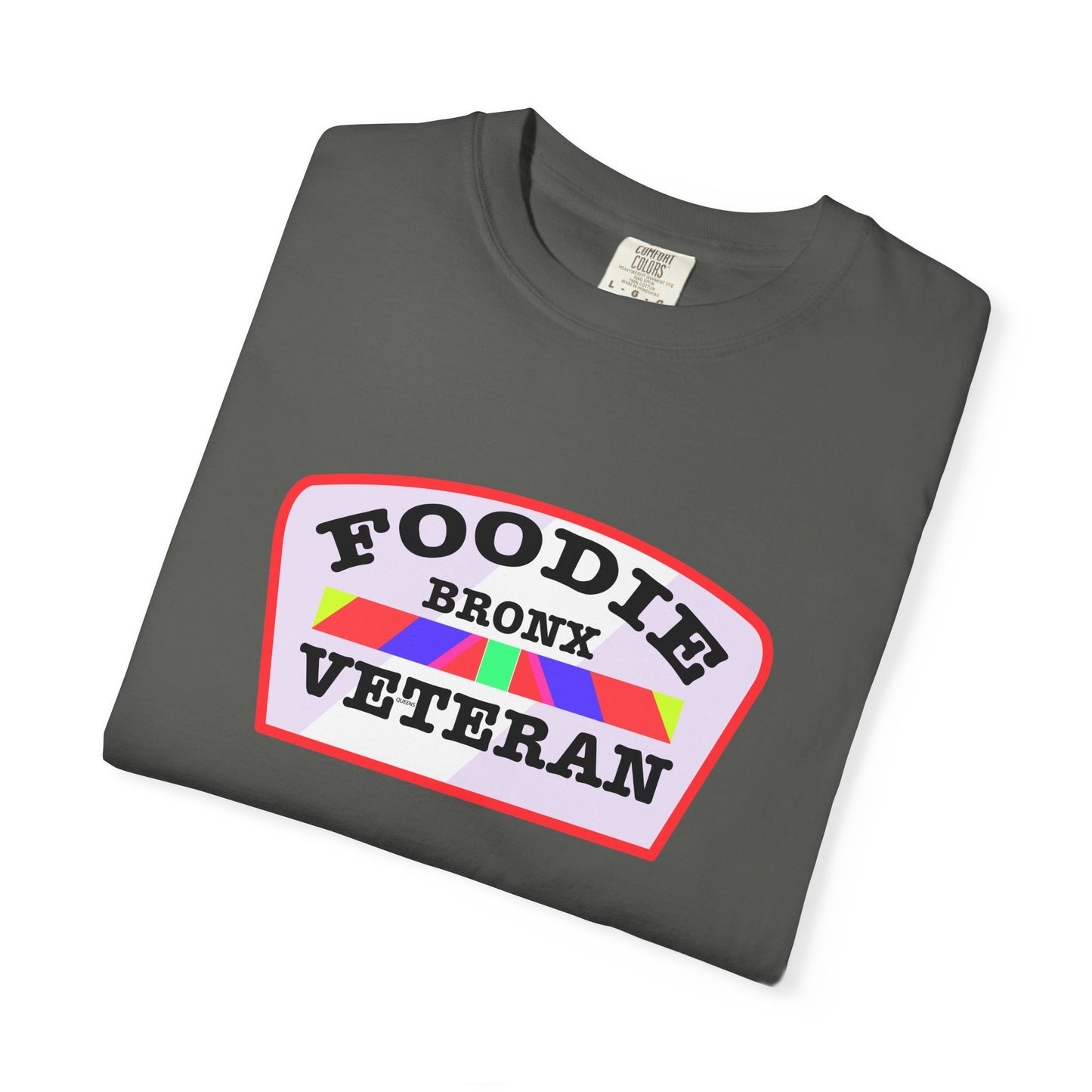 L.O.E.F Foodie Veteran Bronx Unisex Tee Shirt (Soft Pink)