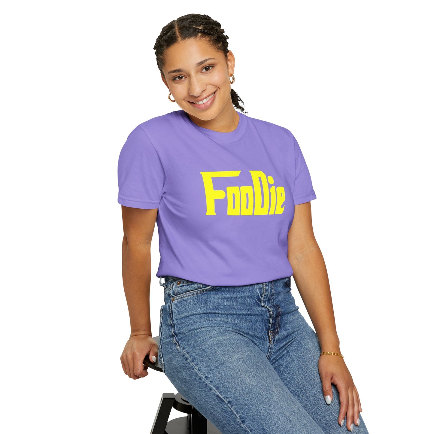 L.O.E.F Foodie Unisex Tee Shirt  (Yellow)
