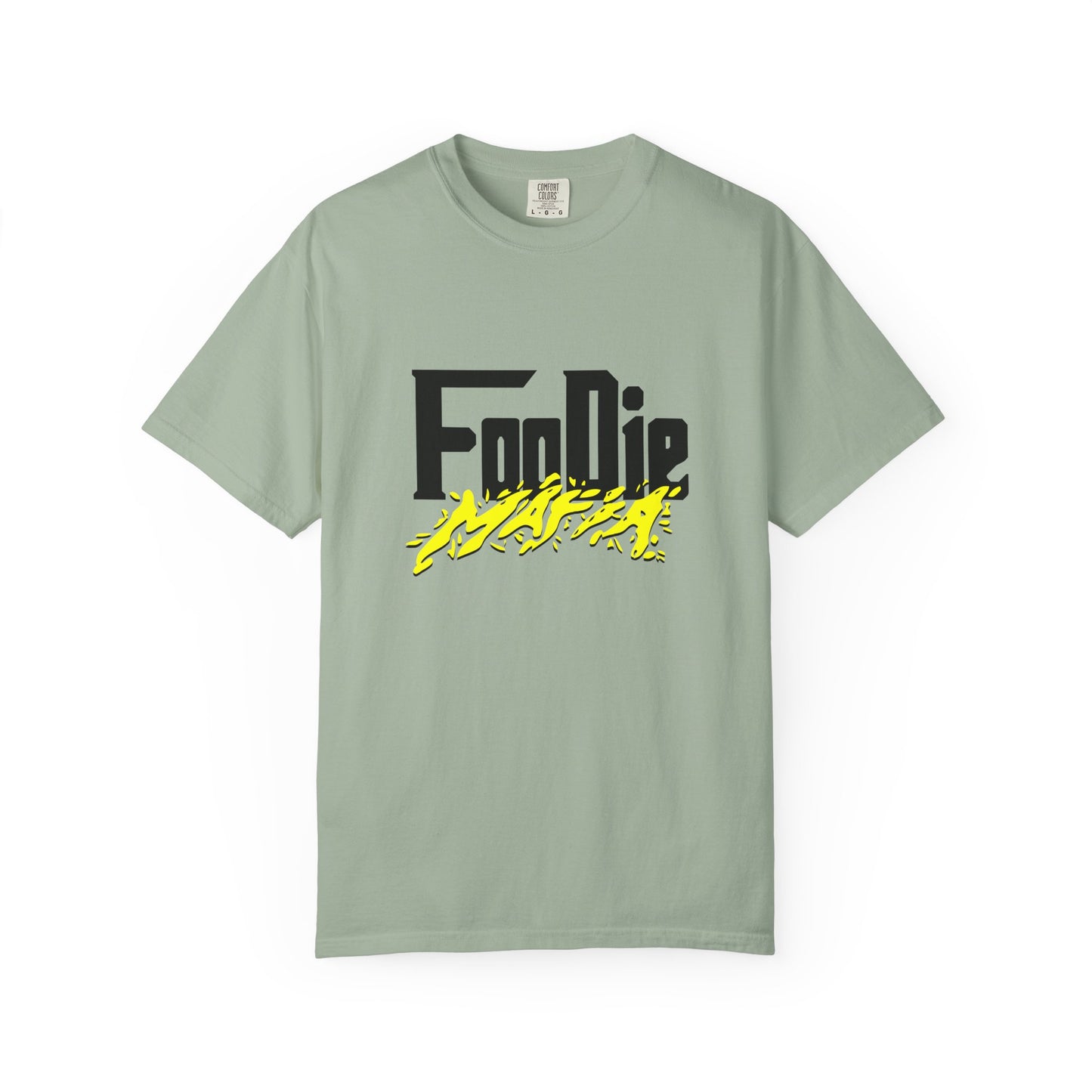 L.O.E.F Foodie Mafia Unisex Tee Shirt (Bright Yellow)