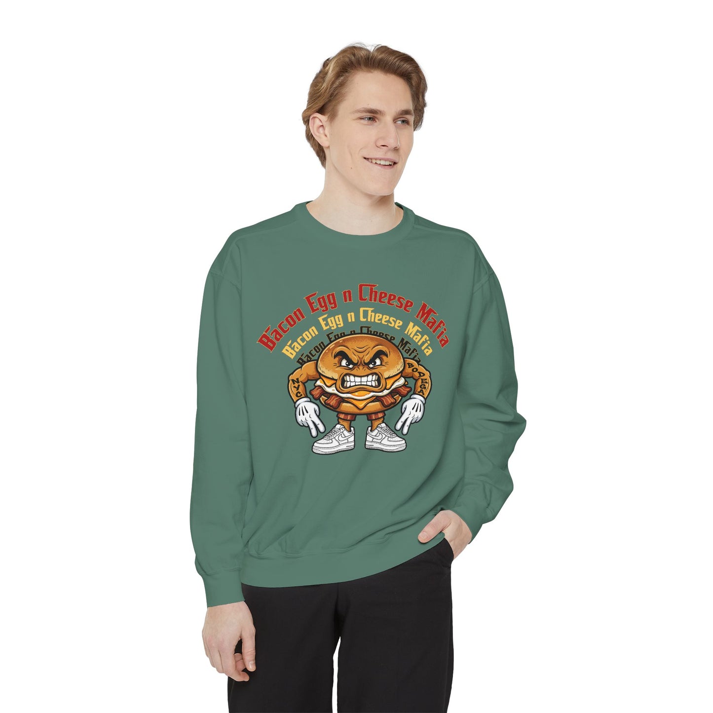 L.O.E.F Bacon Egg n Cheese Mafia Sweatshirt