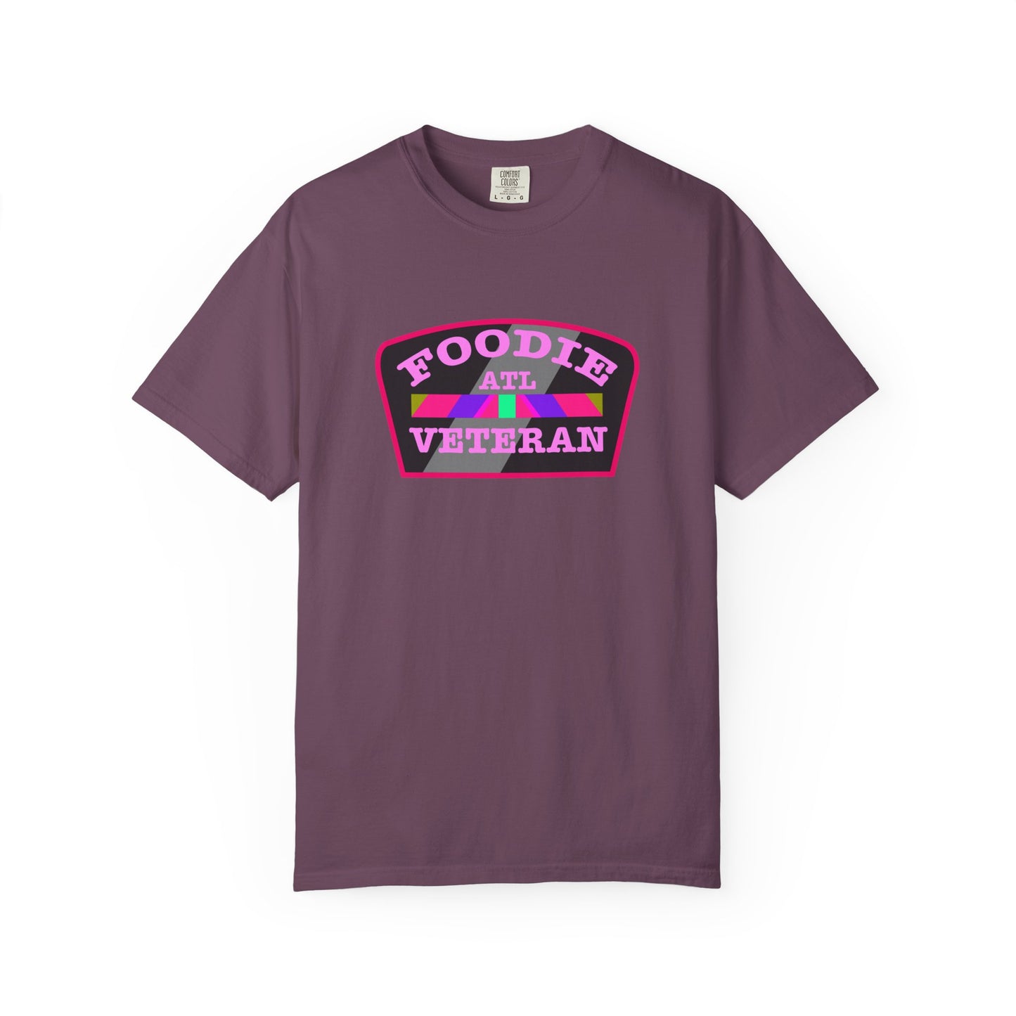 L.O.E.F Foodie Veteran ATL Unisex Tee Shirt (Pink)