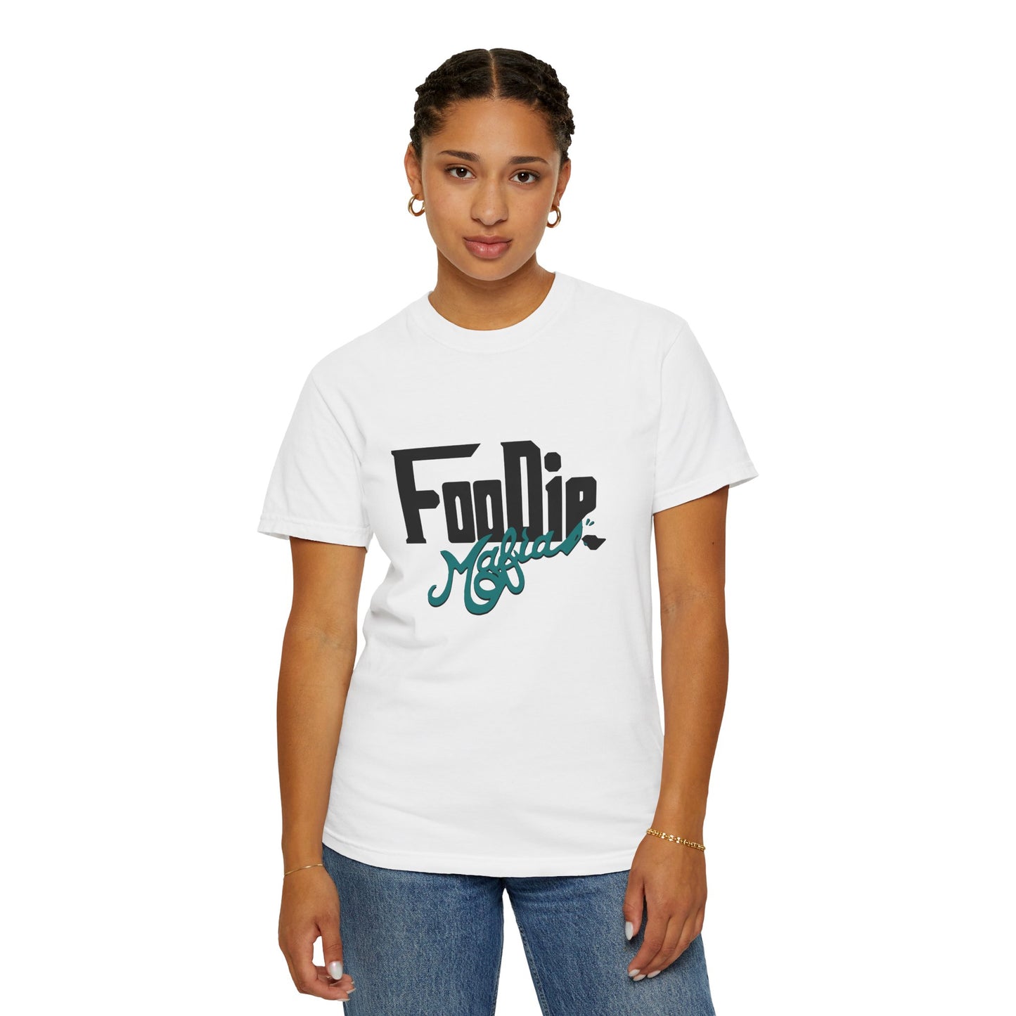 L.O.E.F Foodie Mafia Unisex Tee shirt (Teal)