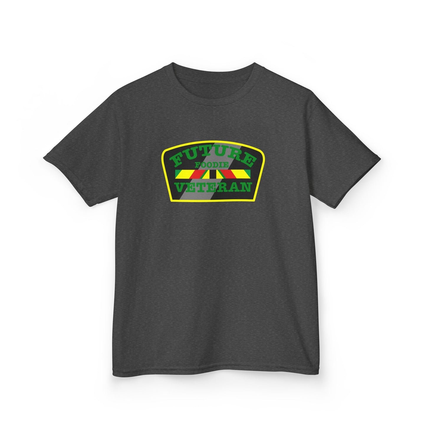 L.O.E.F Future Foodie Veteran Kids Tee Shirt (Green)