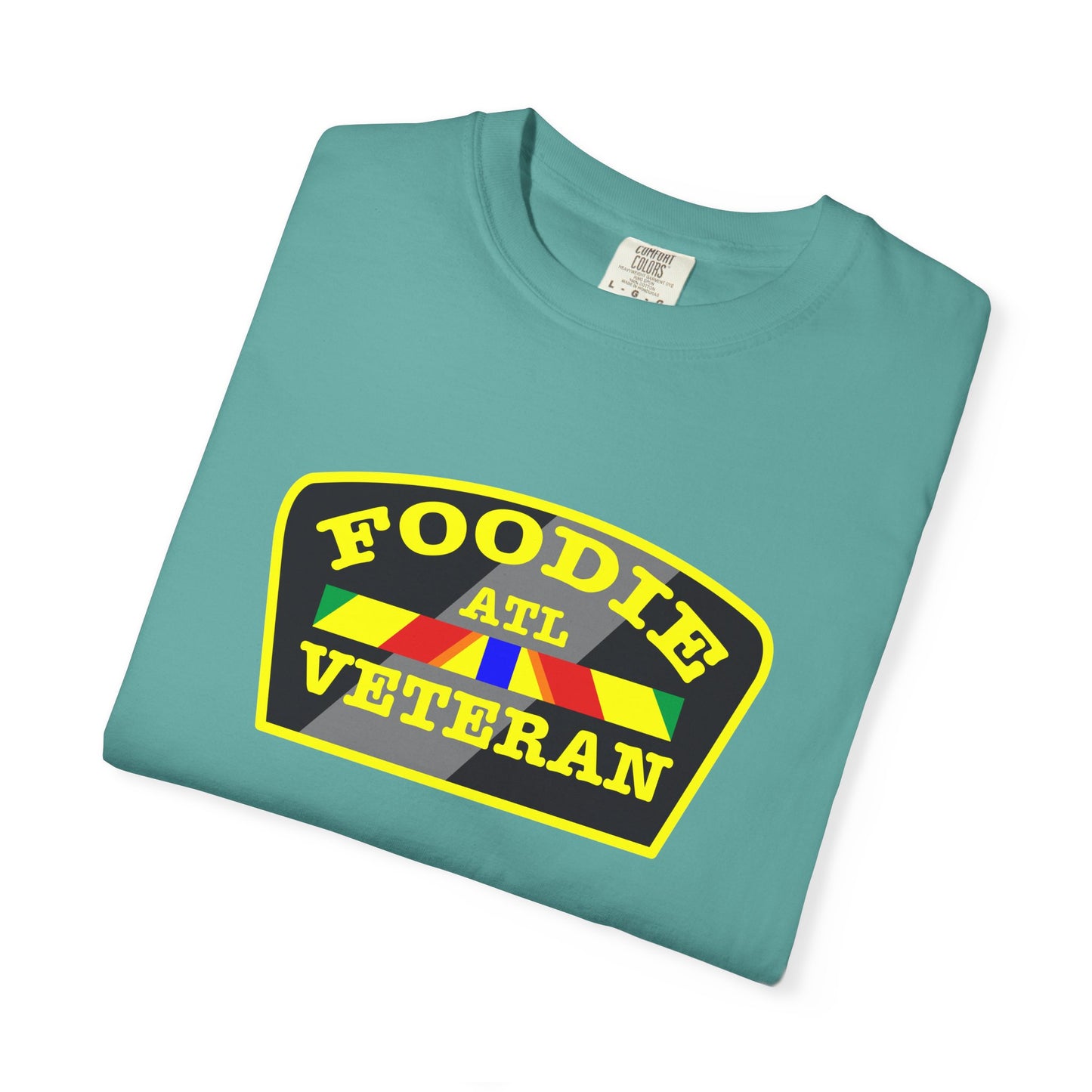 L.O.E.F Foodie Veteran ATL Unisex Tee Shirt (Yellow)