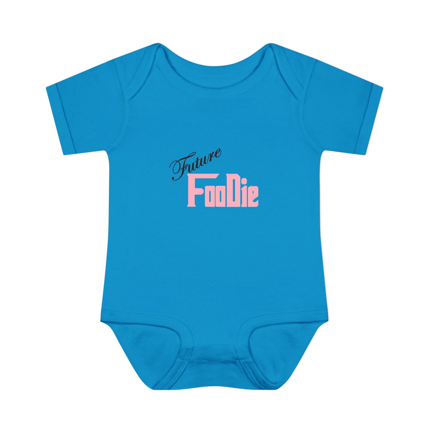 L.O.E.F Future Foodie Toddler Bodysuit (Soft Pink)