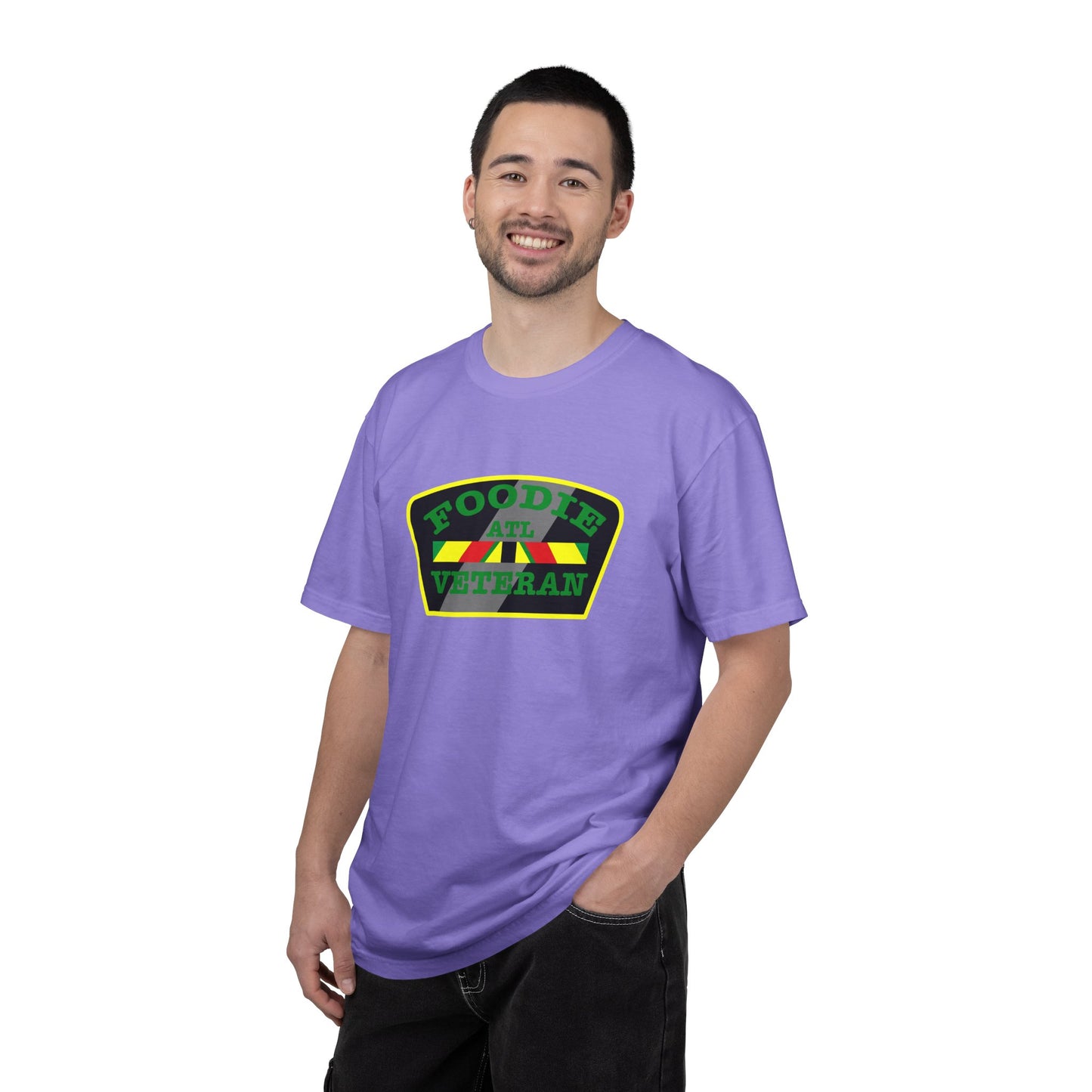 L.O.E.F Foodie Veteran ATL Unisex Tee Shirt (Green)