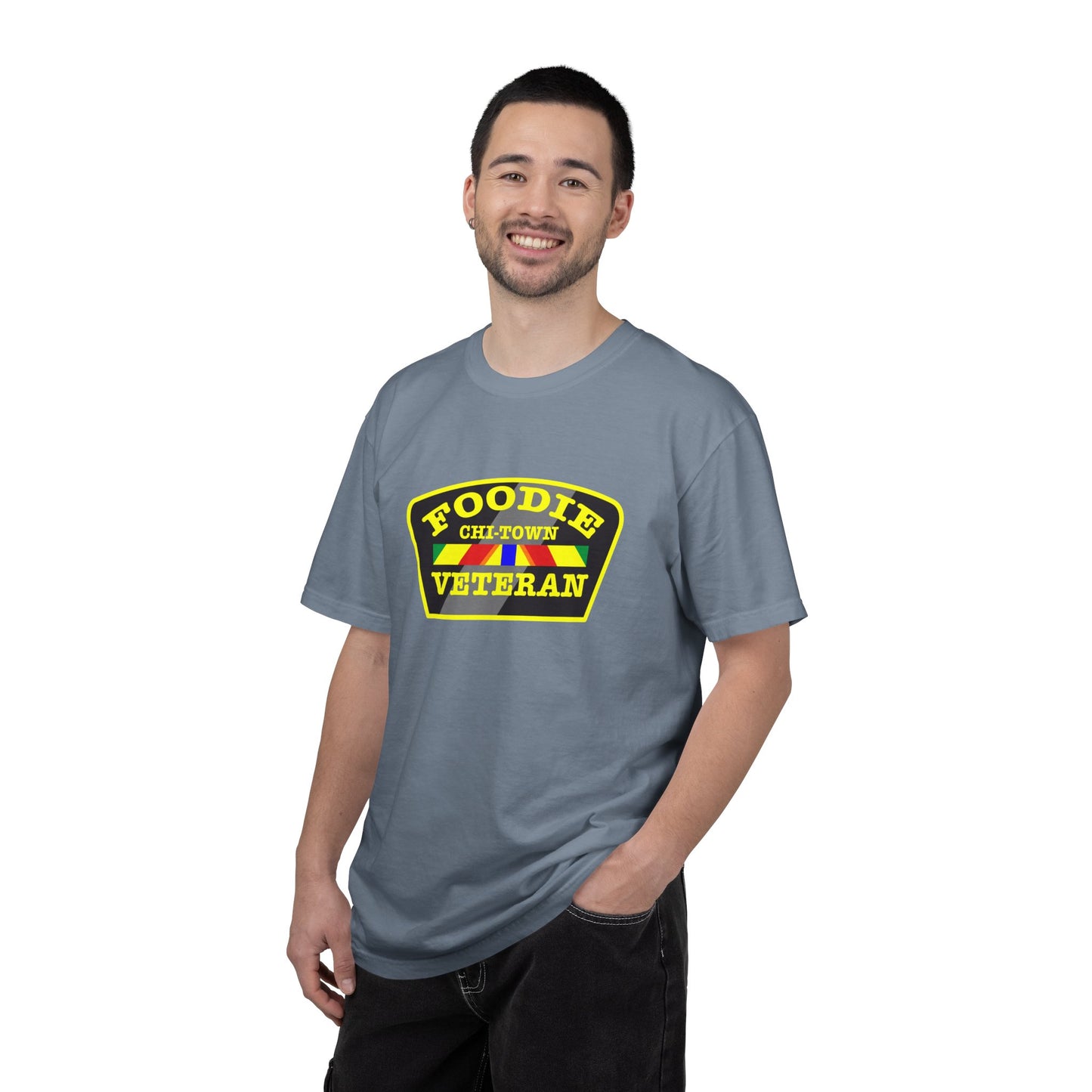 L.O.E.F Foodie Veteran CHI-TOWN Unisex Tee Shirt