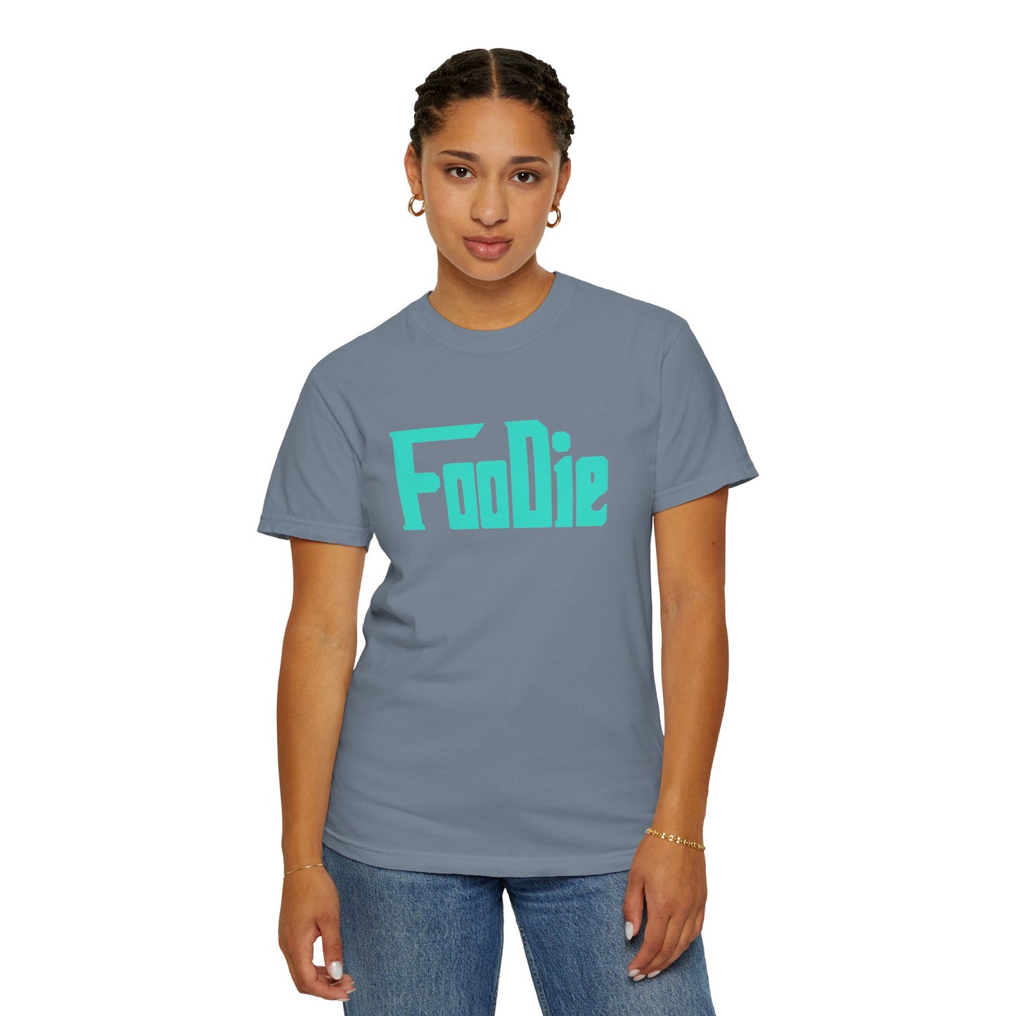 L.O.E.F Foodie Unisex Tee Shirt (Turquoise)