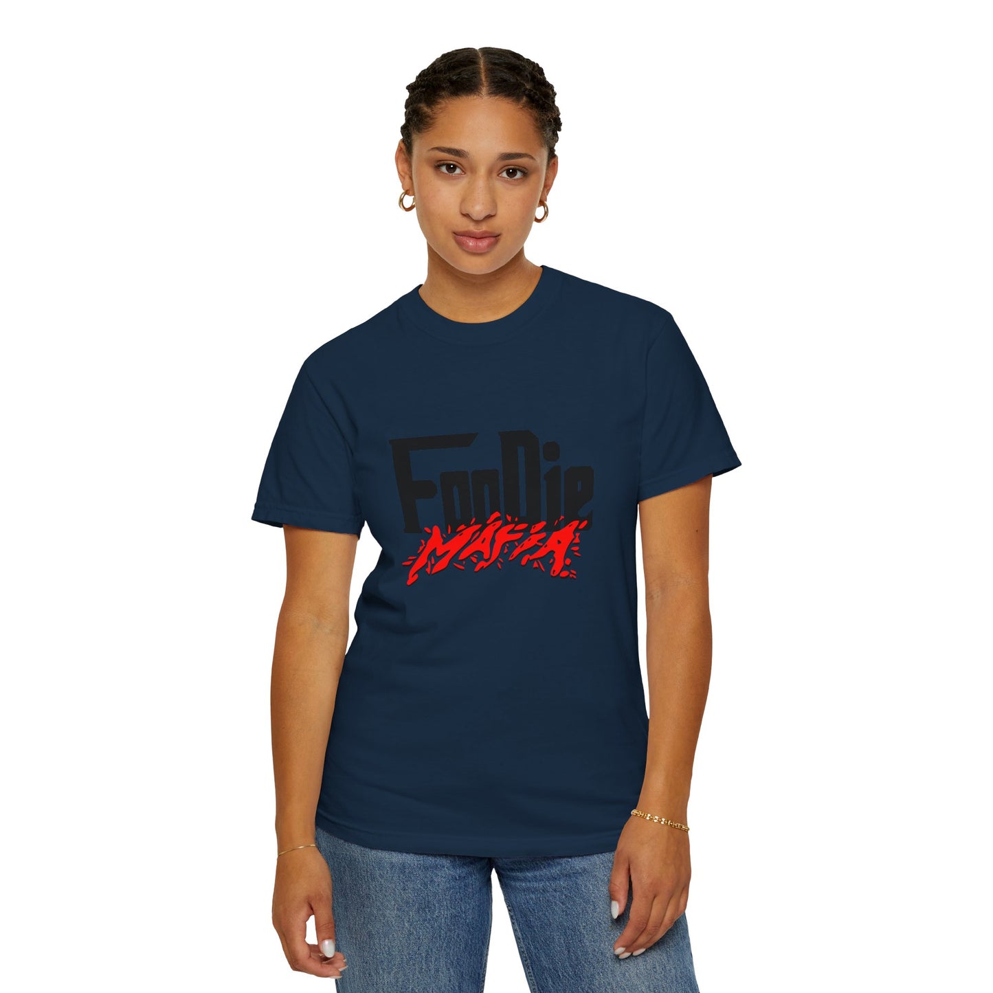 L.O.E.F Foodie Mafia Unisex Tee Shirt (Red)