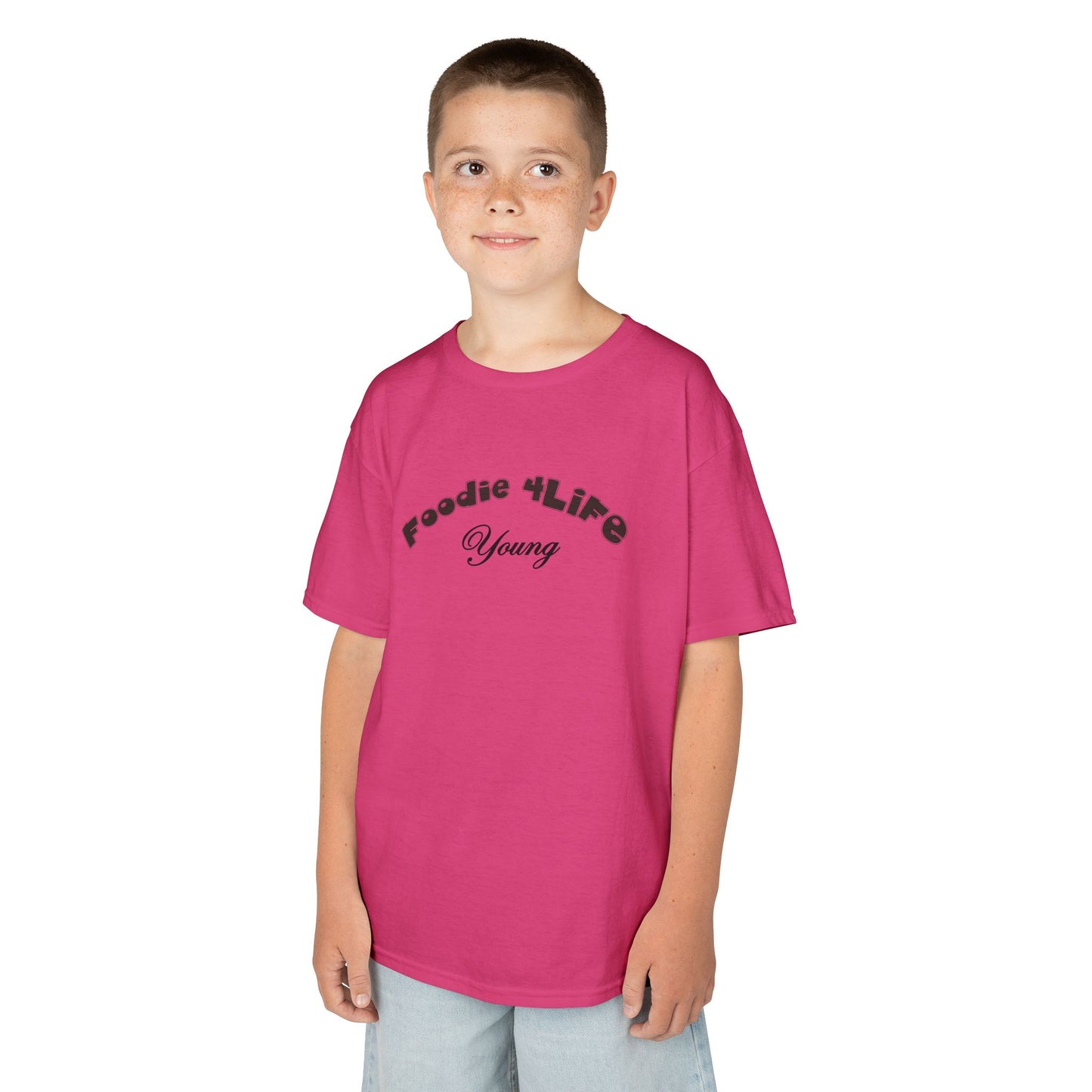 L.O.E.F Foodie 4Life Young Tee Shirt  (Black)
