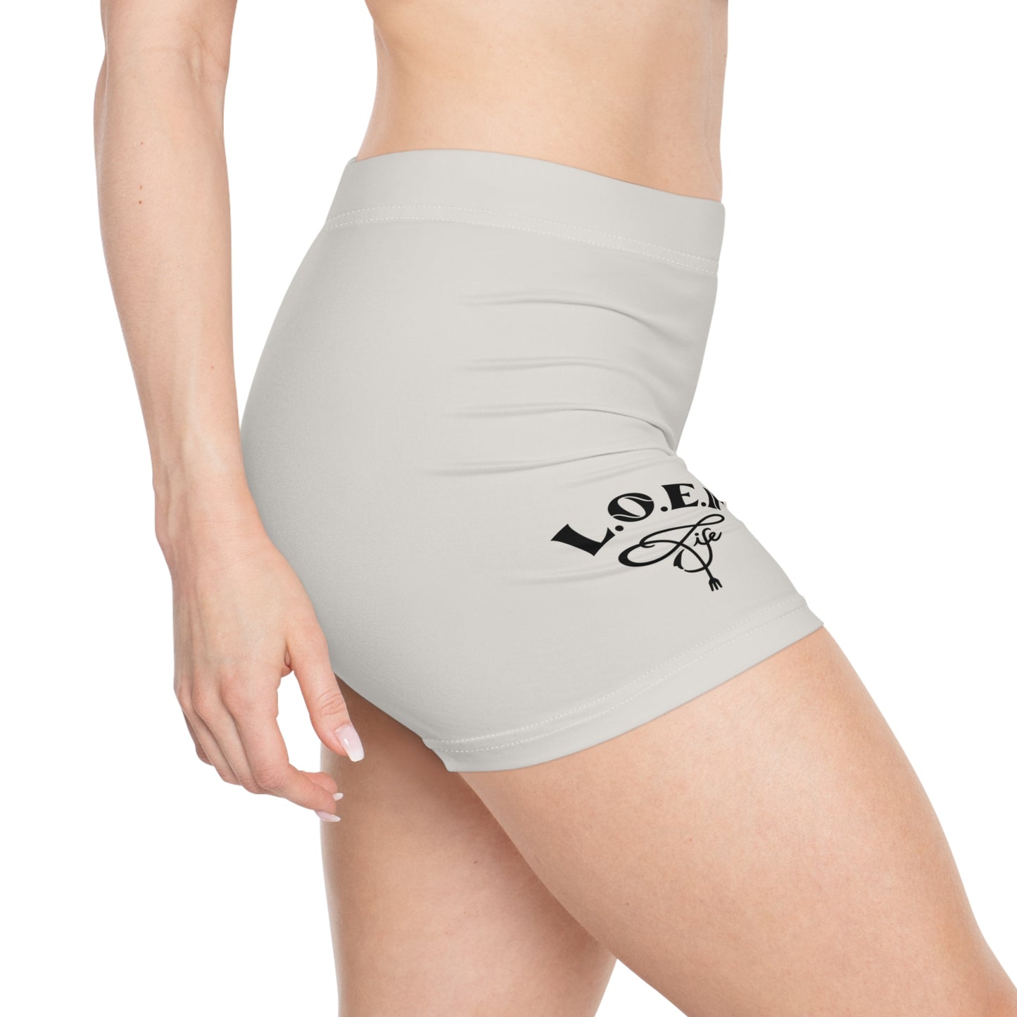 L.O.E.F Oxtail Mafia Women Athletic Shorts