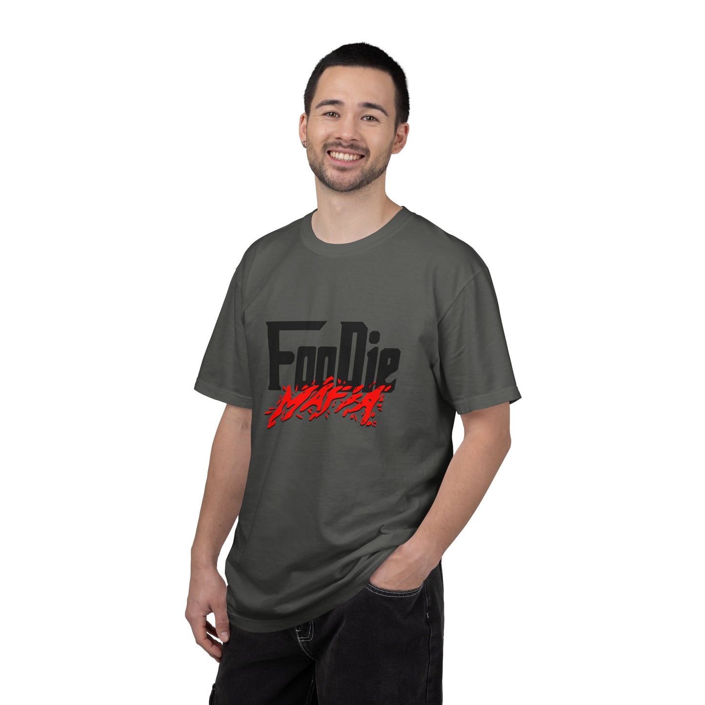 L.O.E.F Foodie Mafia Unisex Tee Shirt (Red)