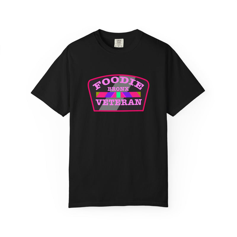 L.O.E.F Foodie Veteran Bronx Unisex Tee Shirt (Pink)